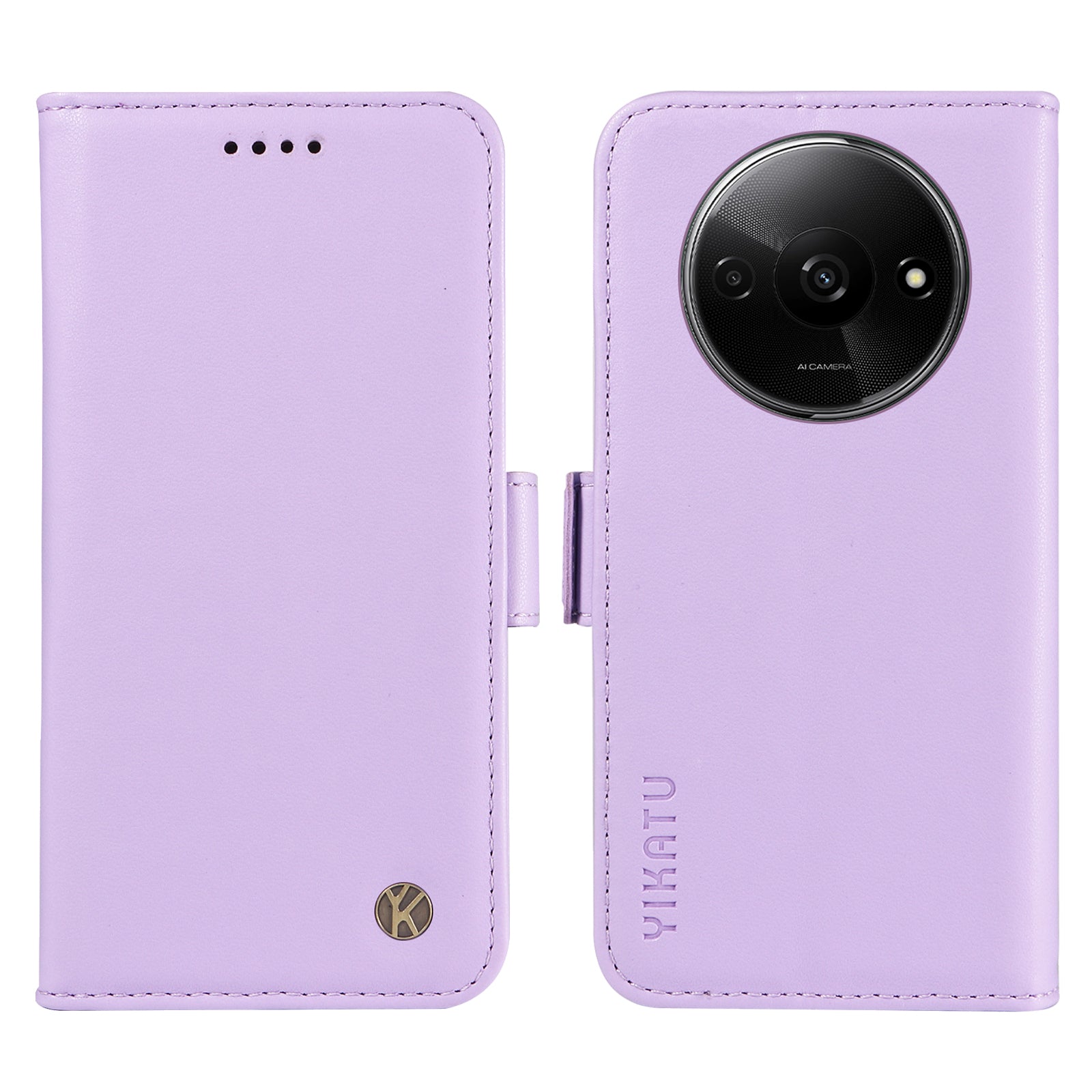 YIKATU YK-003 For Xiaomi Redmi A3 / Poco C61 4G Case PU Leather Stand Protective Phone Cover