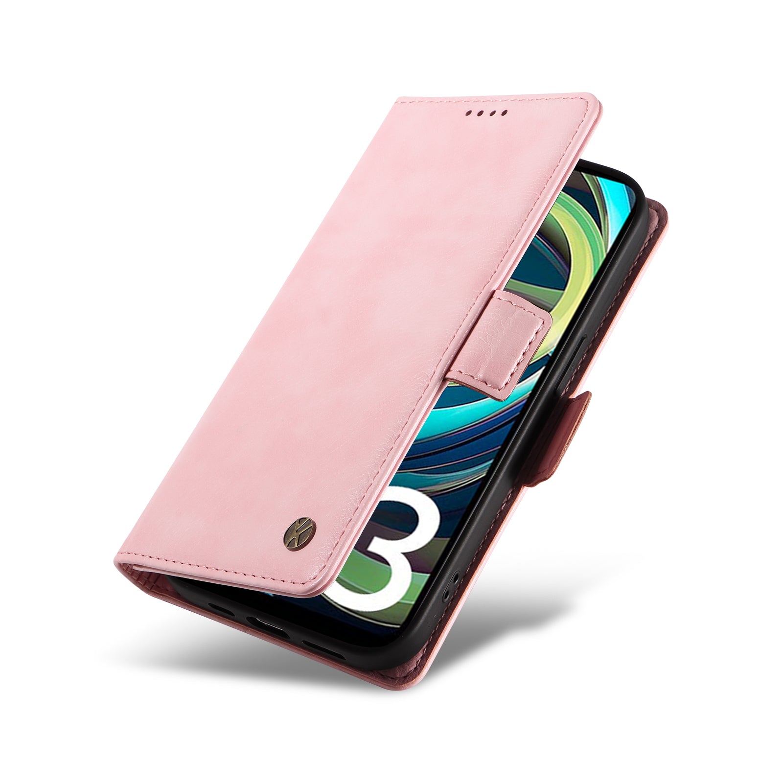 YIKATU YK-007 For Xiaomi Redmi A3 / Poco C61 4G Wallet Case PU Leather+TPU Interior Protective Phone Cover