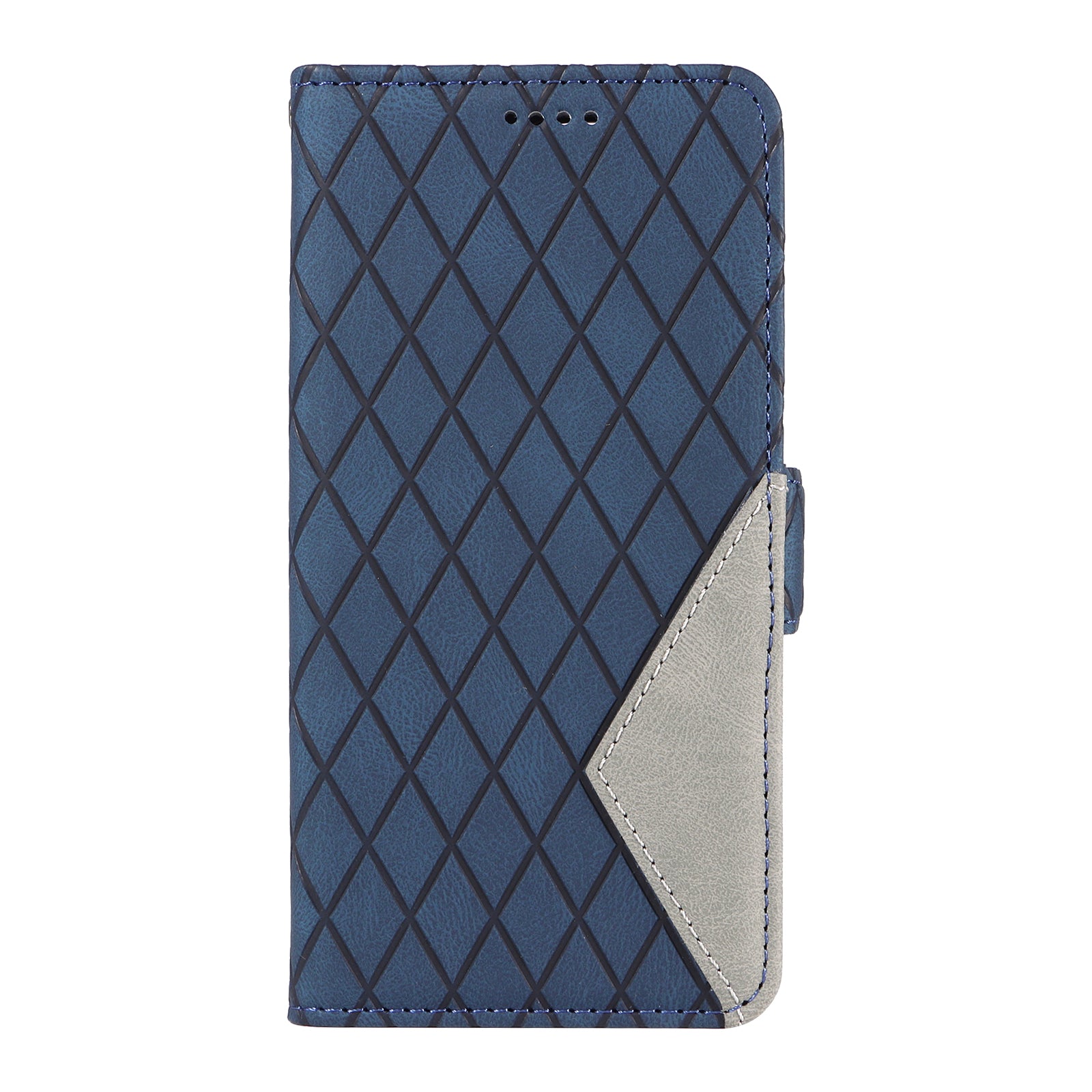 For Xiaomi Redmi A3 / Poco C61 4G Magnetic Case Rhombus Pattern Leather Wallet Phone Cover
