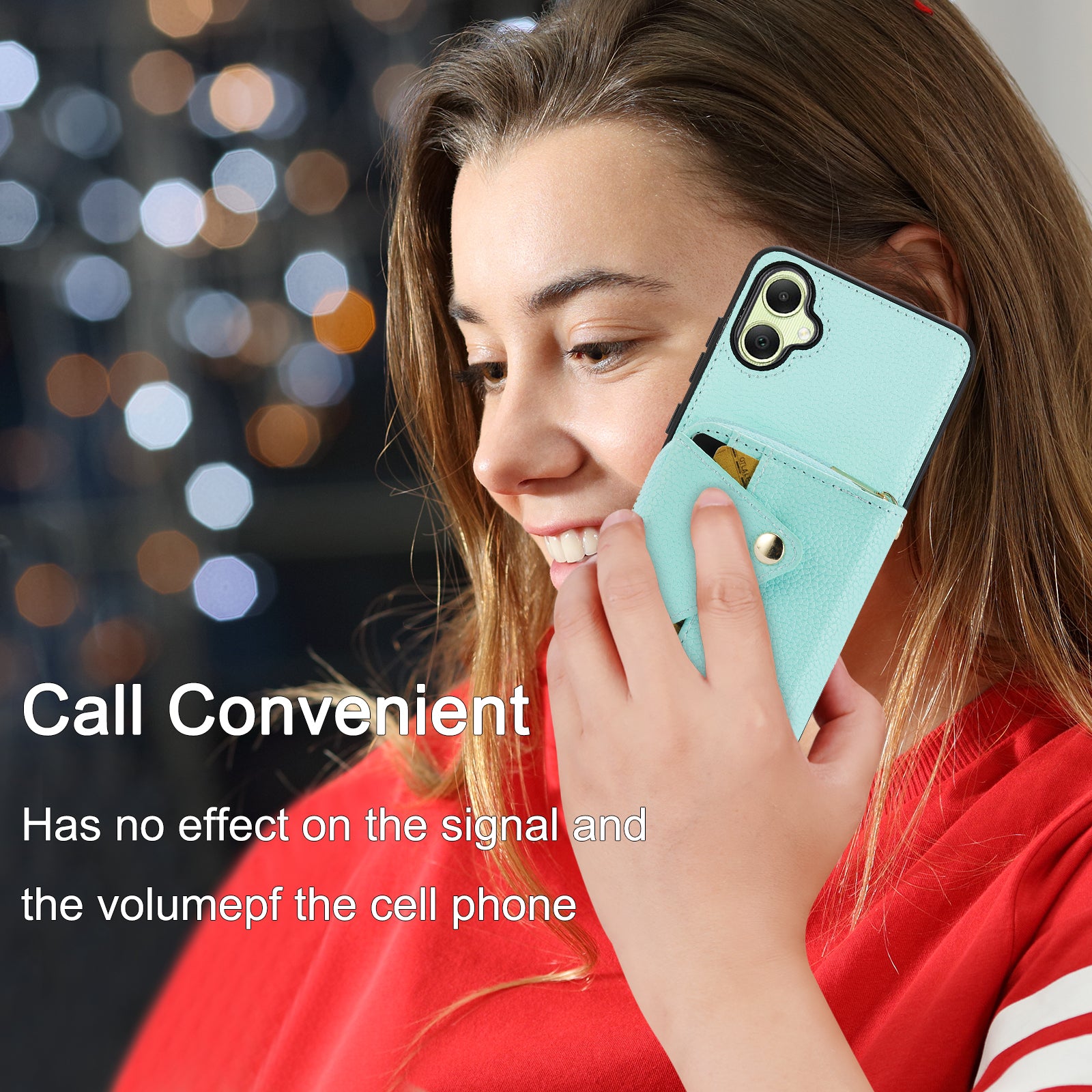 For Samsung Galaxy A05 4G Case RFID Blocking Leather Fully Wrapped Protective Cover