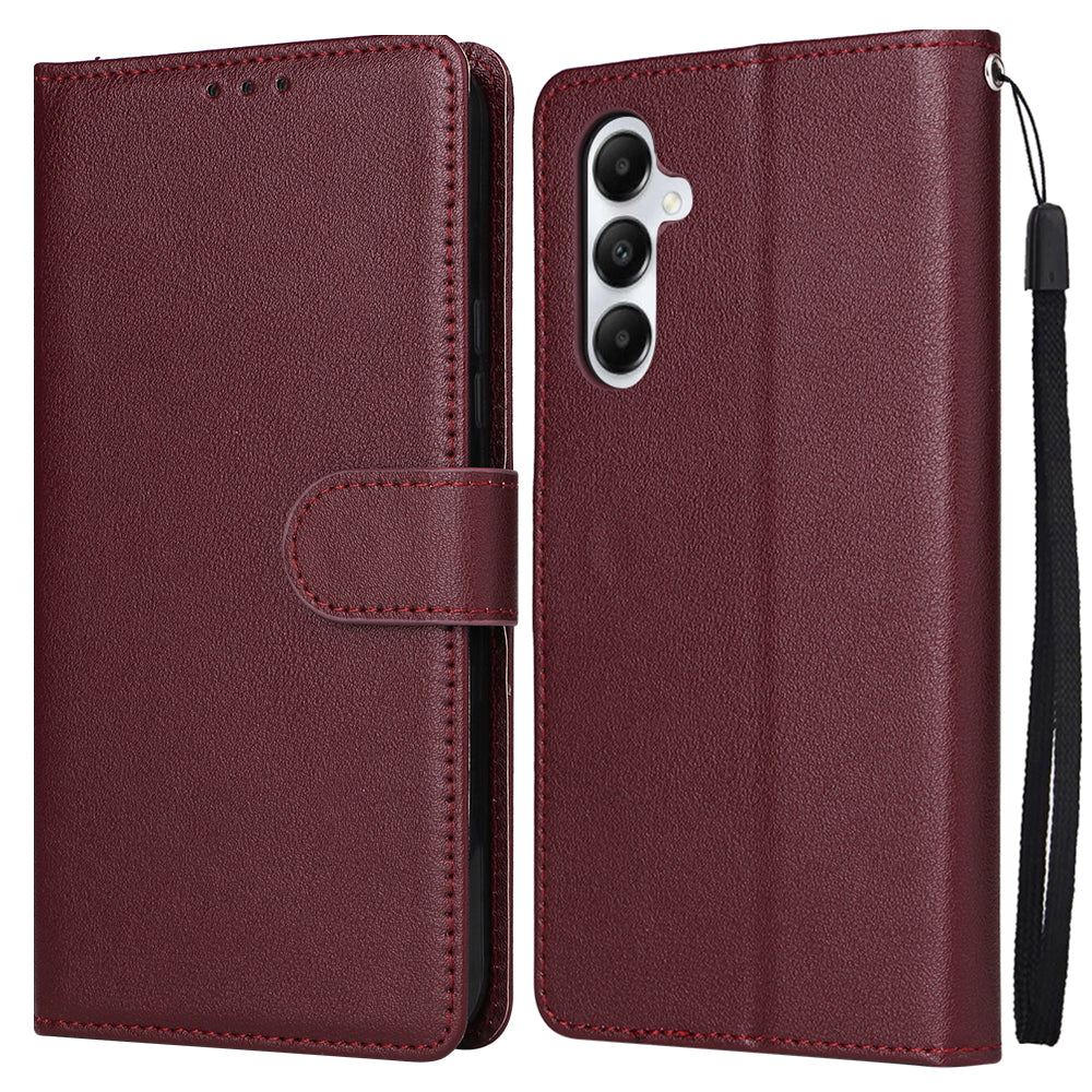 For Samsung Galaxy A34 5G PU Leather Case Wallet Magnetic Clasp Phone Cover