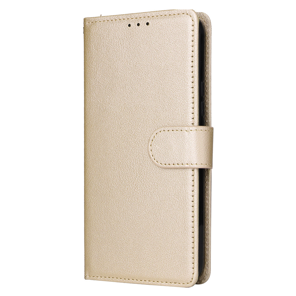 For Samsung Galaxy A24 4G (162.1 x 77.6 x 8.3mm) Magnetic Stand PU Leather Case Wallet Cell Phone Cover