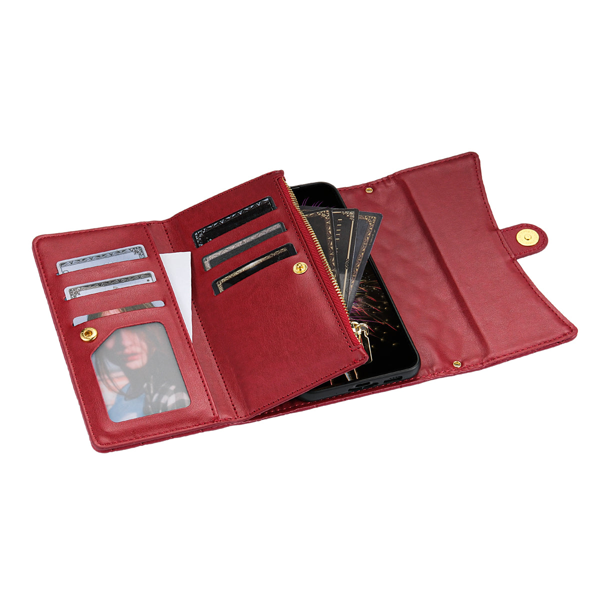 BKS-002 For Xiaomi Redmi Note 13 Pro 5G / Poco X6 5G Shoulder Bag Phone Stand Case PU Leather Wallet Purse