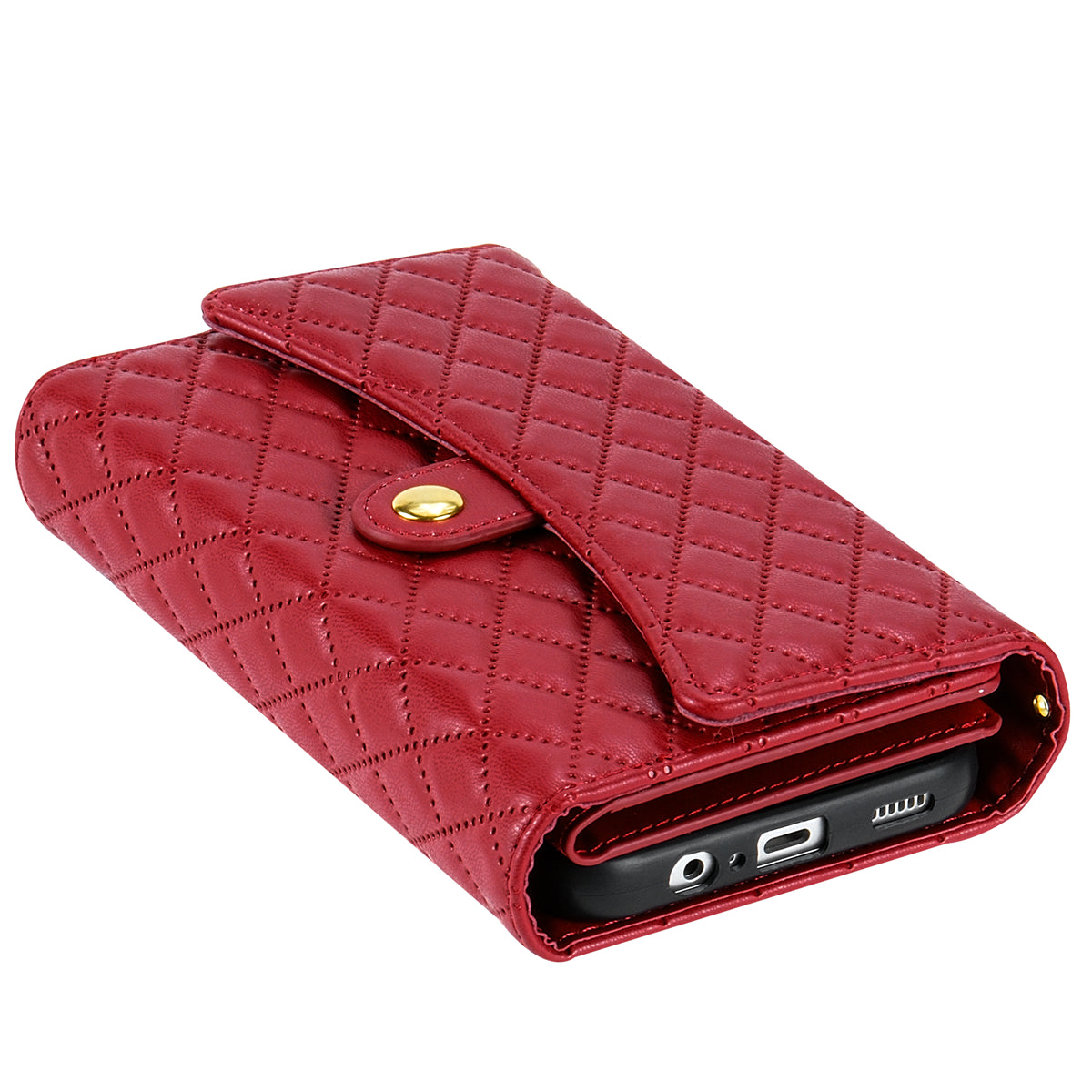 BKS-002 For Xiaomi Redmi Note 13 Pro 5G / Poco X6 5G Shoulder Bag Phone Stand Case PU Leather Wallet Purse