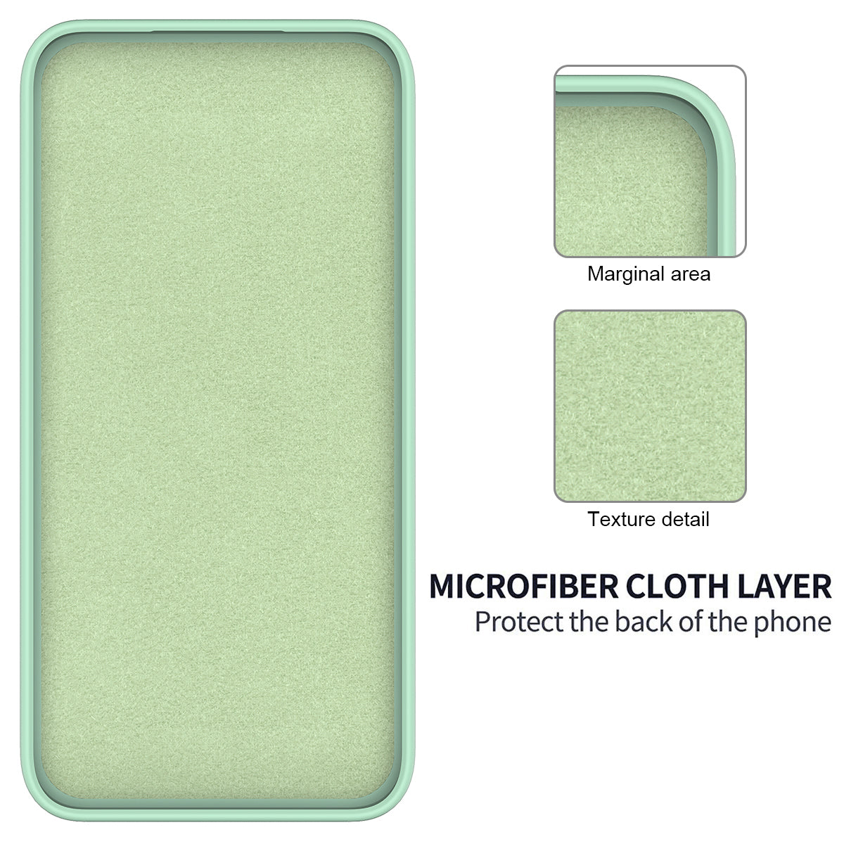 For Oppo Reno11 5G (Global) Liquid Silicone Case Fiber Lining Phone Cover with Strap