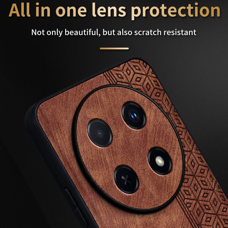 AZNS For Huawei Enjoy 70 Pro Case Anti-Scratch PU Leather Coated TPU Phone Cover