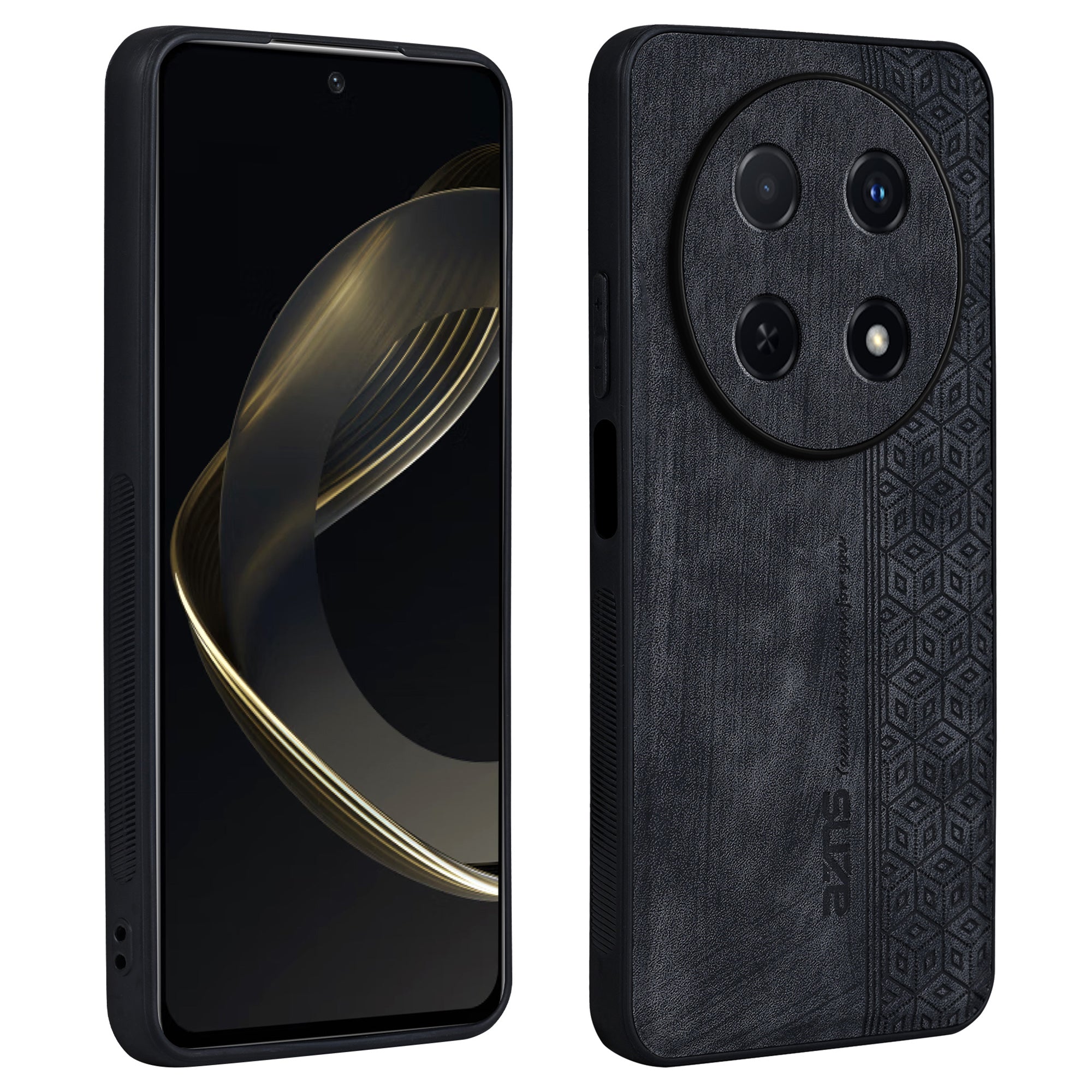AZNS For Huawei Enjoy 70 Pro Case Anti-Scratch PU Leather Coated TPU Phone Cover