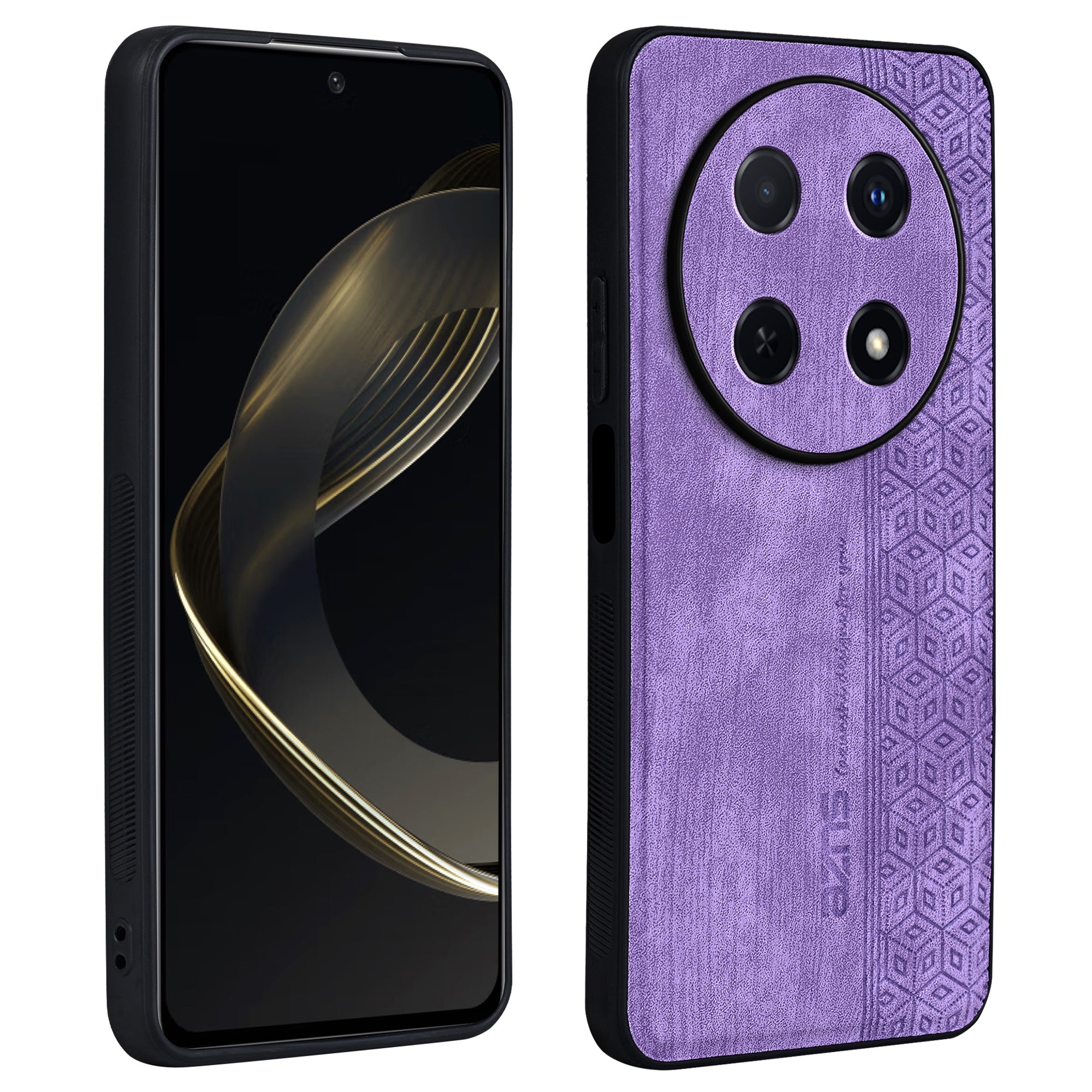AZNS For Huawei Enjoy 70 Pro Case Anti-Scratch PU Leather Coated TPU Phone Cover