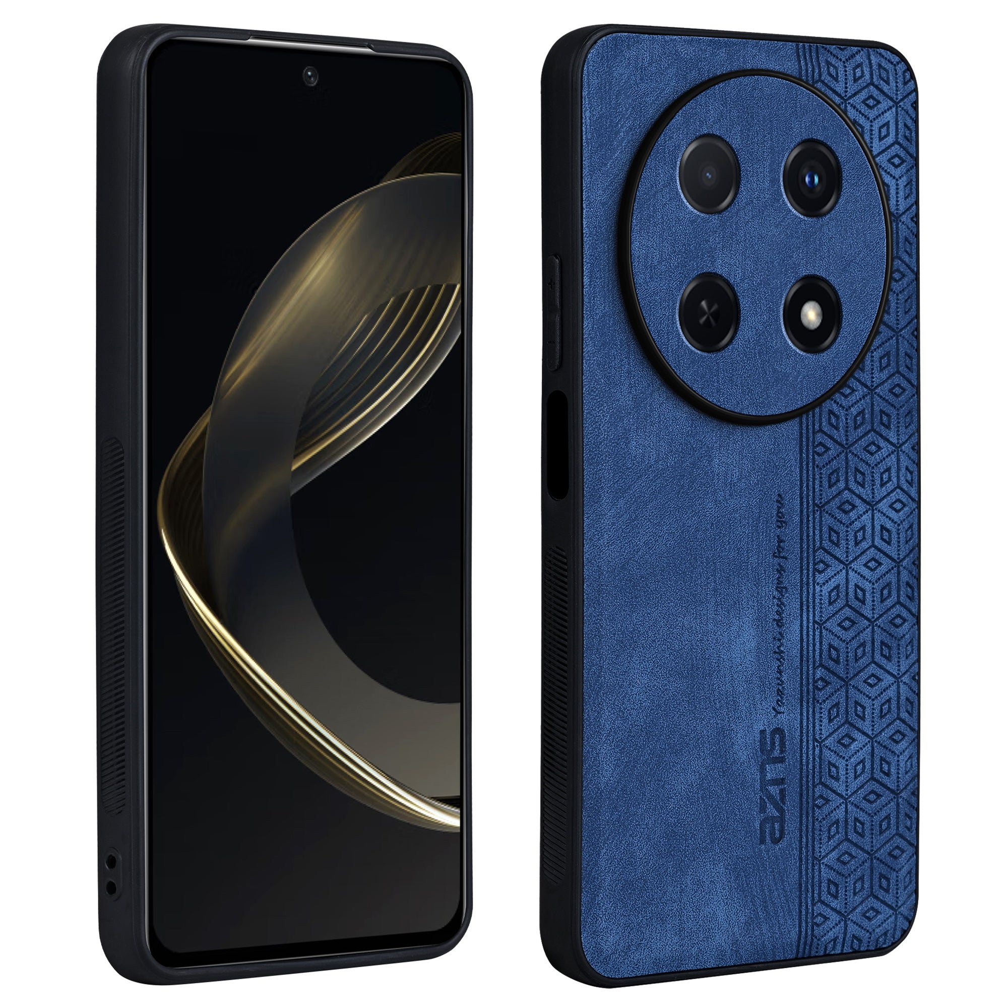 AZNS For Huawei Enjoy 70 Pro Case Anti-Scratch PU Leather Coated TPU Phone Cover