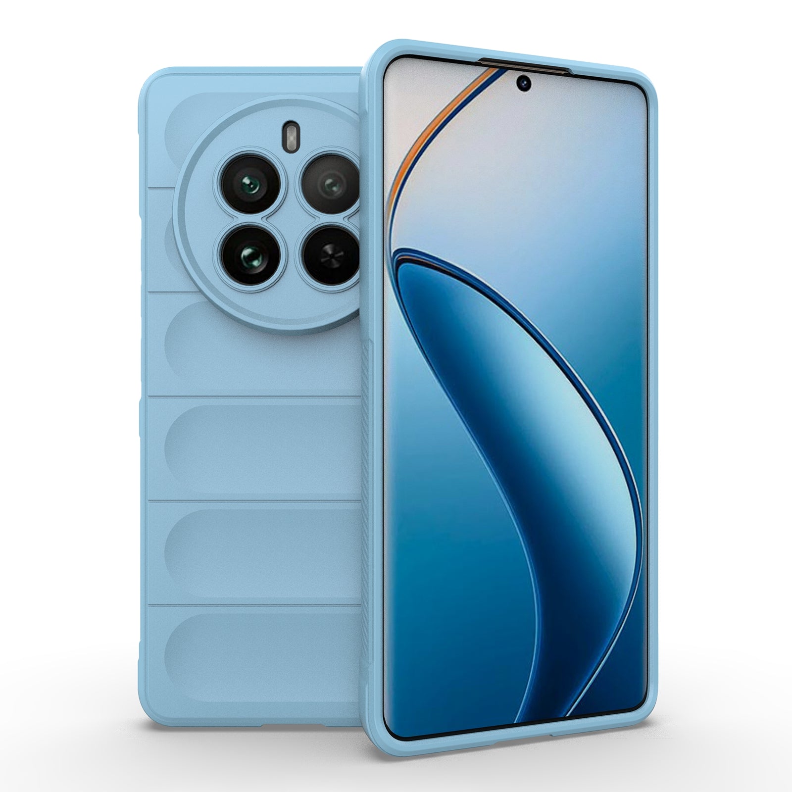 For Realme 12 Pro 5G / 12 Pro+ 5G TPU Case Drop-proof Mobile Phone Cover