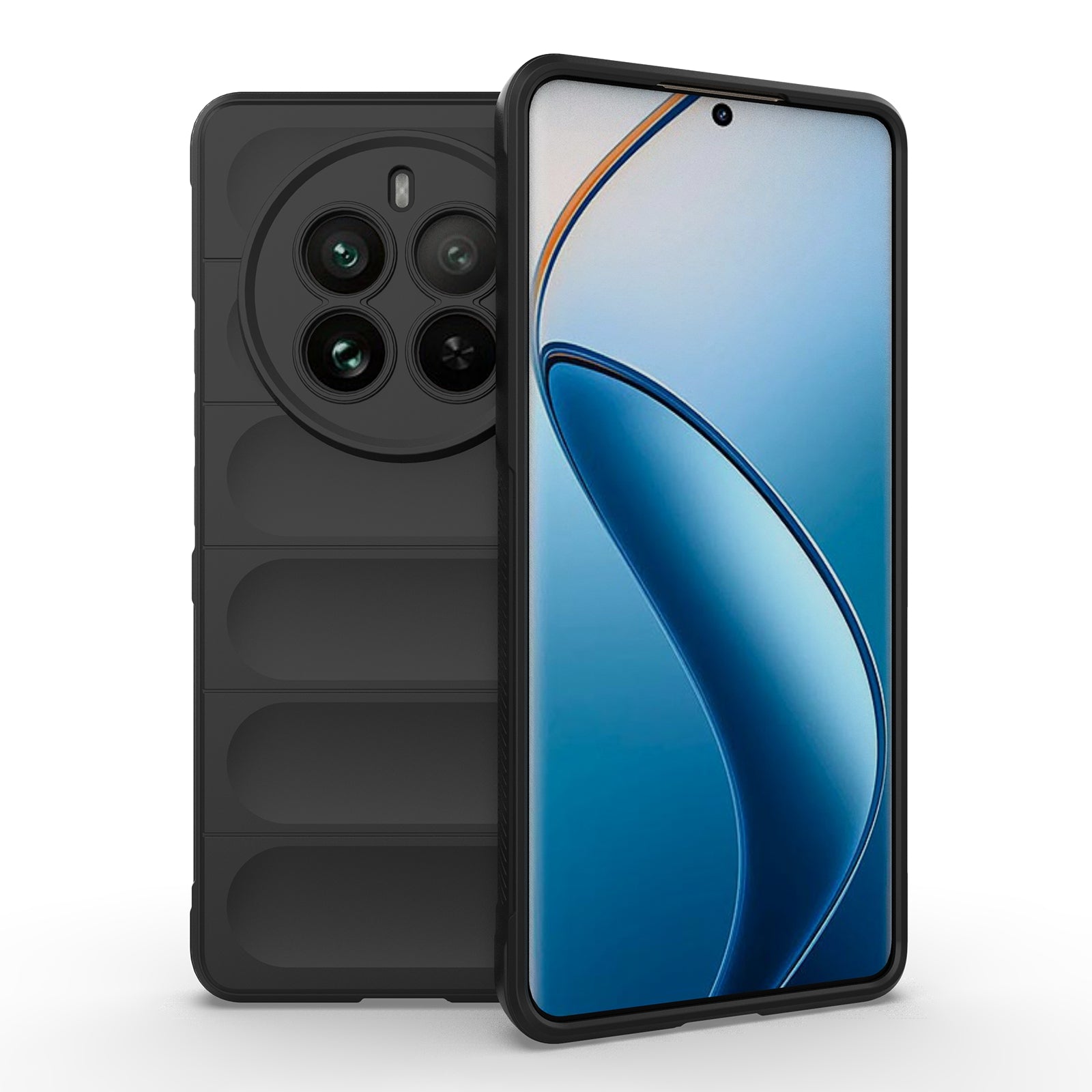 For Realme 12 Pro 5G / 12 Pro+ 5G TPU Case Drop-proof Mobile Phone Cover