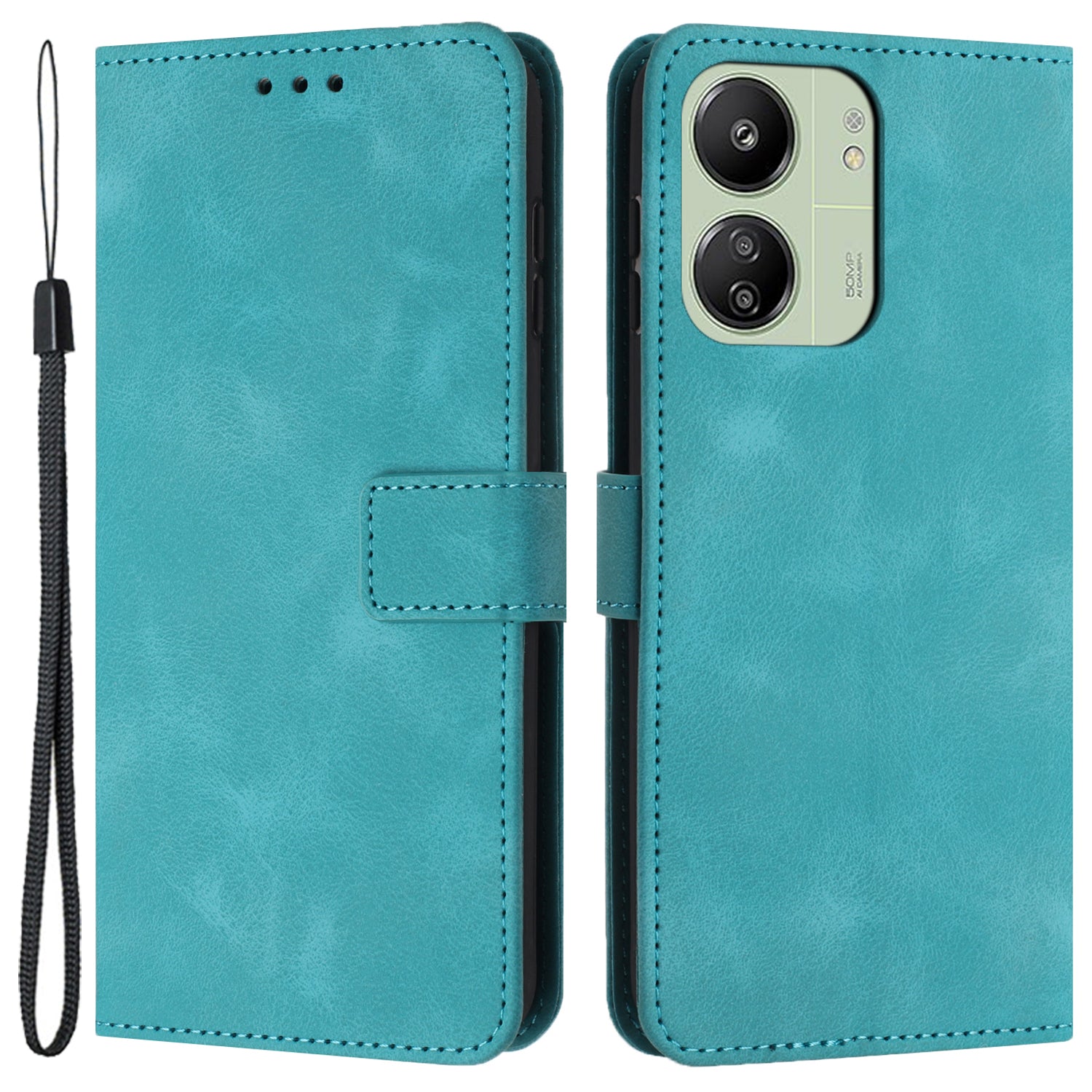 For Xiaomi Redmi 13C 4G / 13C 5G / Poco C65 4G Case Slim-Fit PU Leather Phone Stand Cover