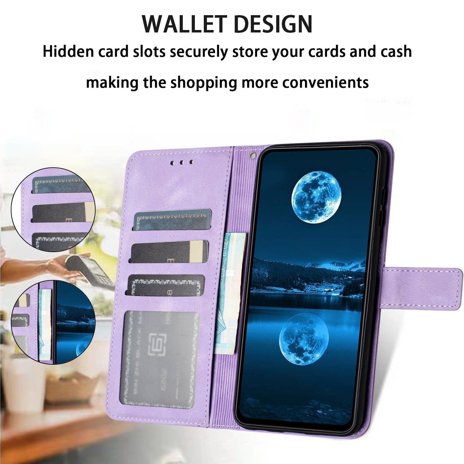 For Samsung Galaxy S24+ Mobile Phone Cover Skin-touch PU Leather Anti-Scratch Stand Phone Case