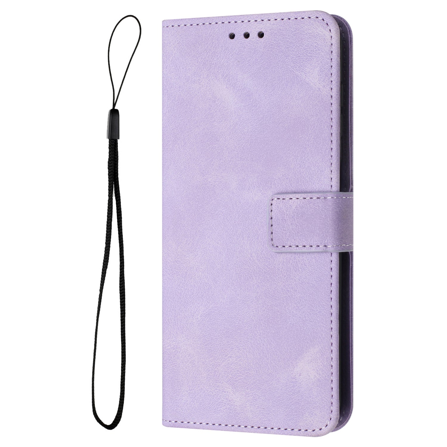 For Samsung Galaxy A15 5G Drop Protection Case Skin-touch PU Leather Phone Stand Cover