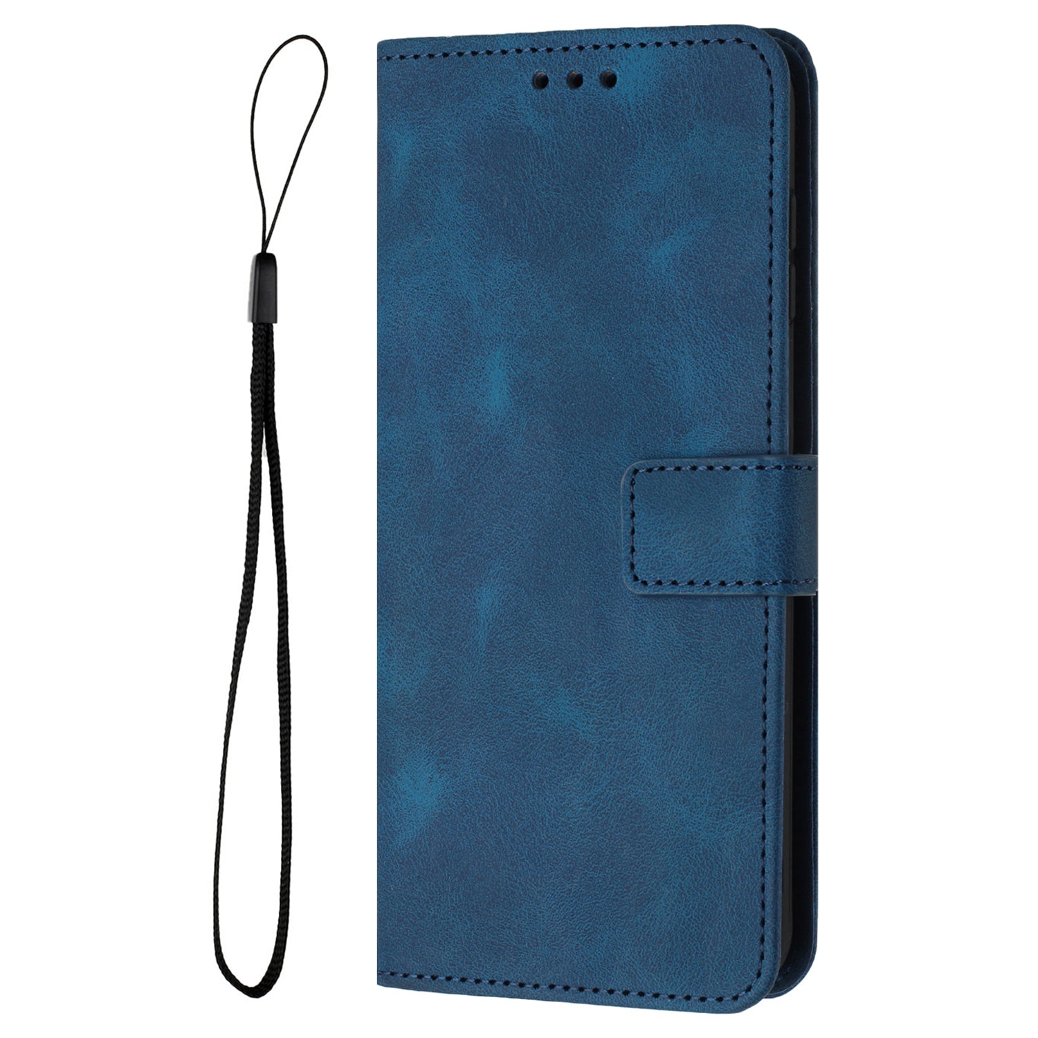 For Samsung Galaxy A05s 4G Stand Phone Case Skin-touch PU Leather Anti-Scratch Mobile Phone Cover