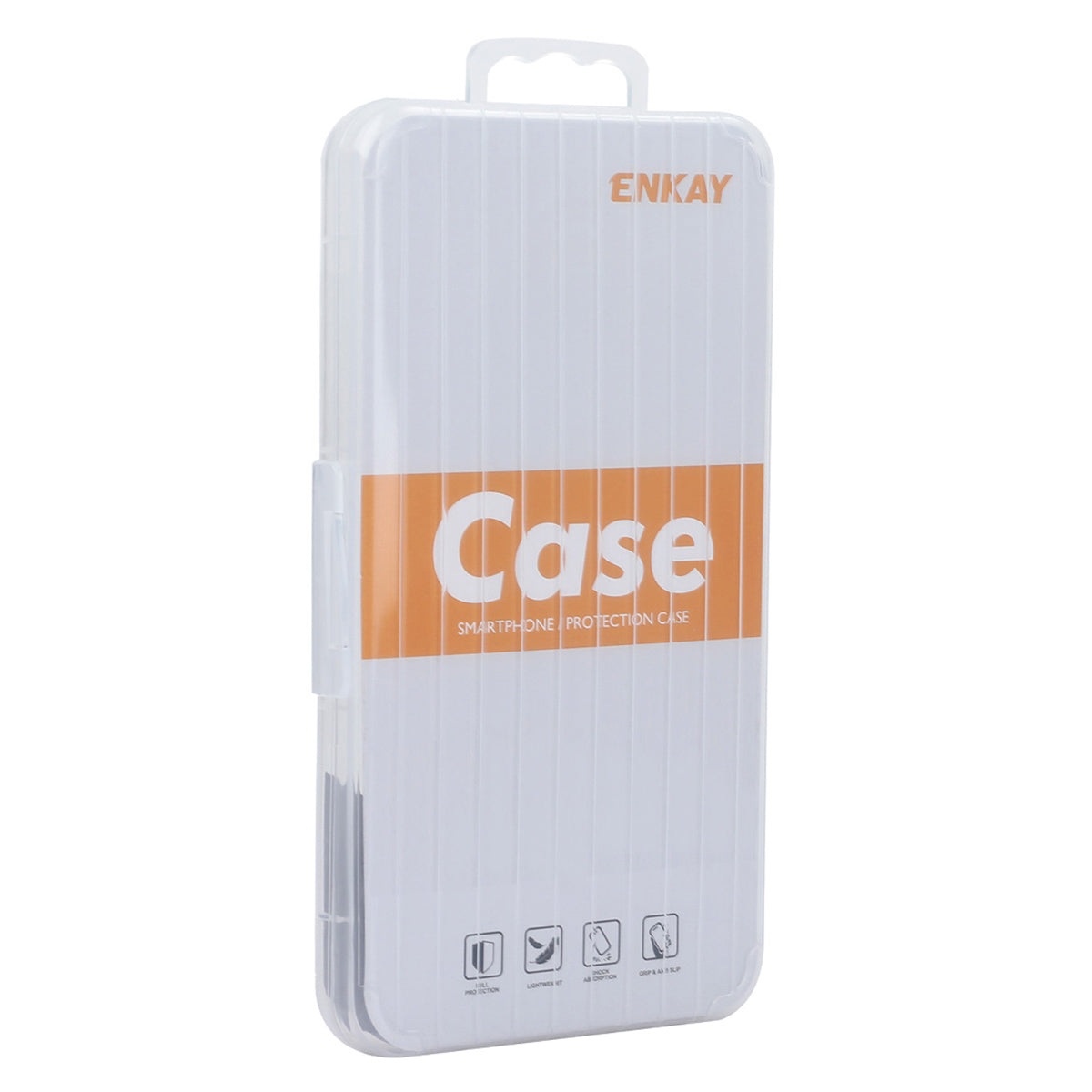 ENKAY HAT PRINCE For Google Pixel 9 Pro Case Anti-drop Thickened Corners HD Clear Phone Back Shell