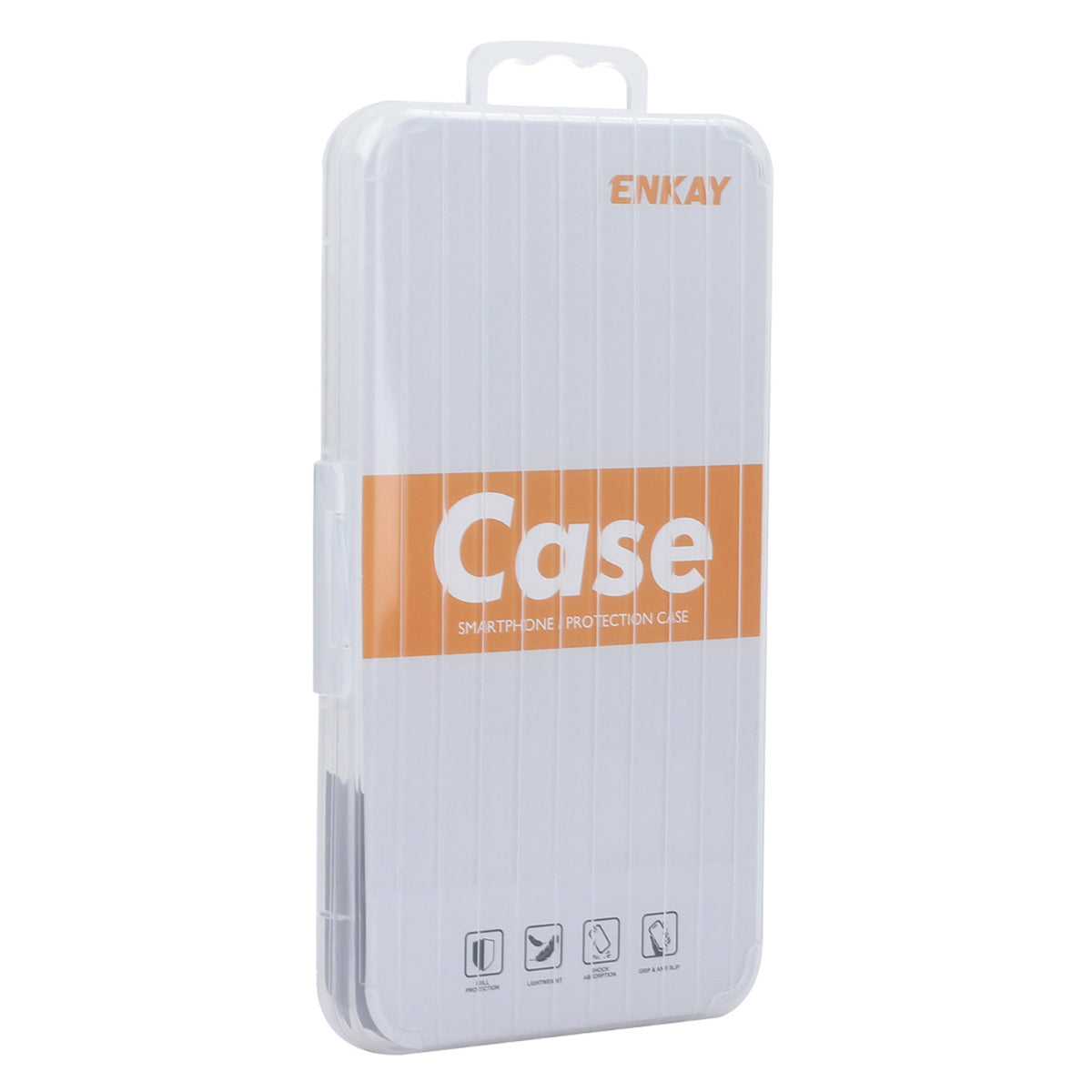 ENKAY HAT PRINCE For ZTE Blade A54 Cell Phone Cases Thickened Corners Clear Soft TPU Cover