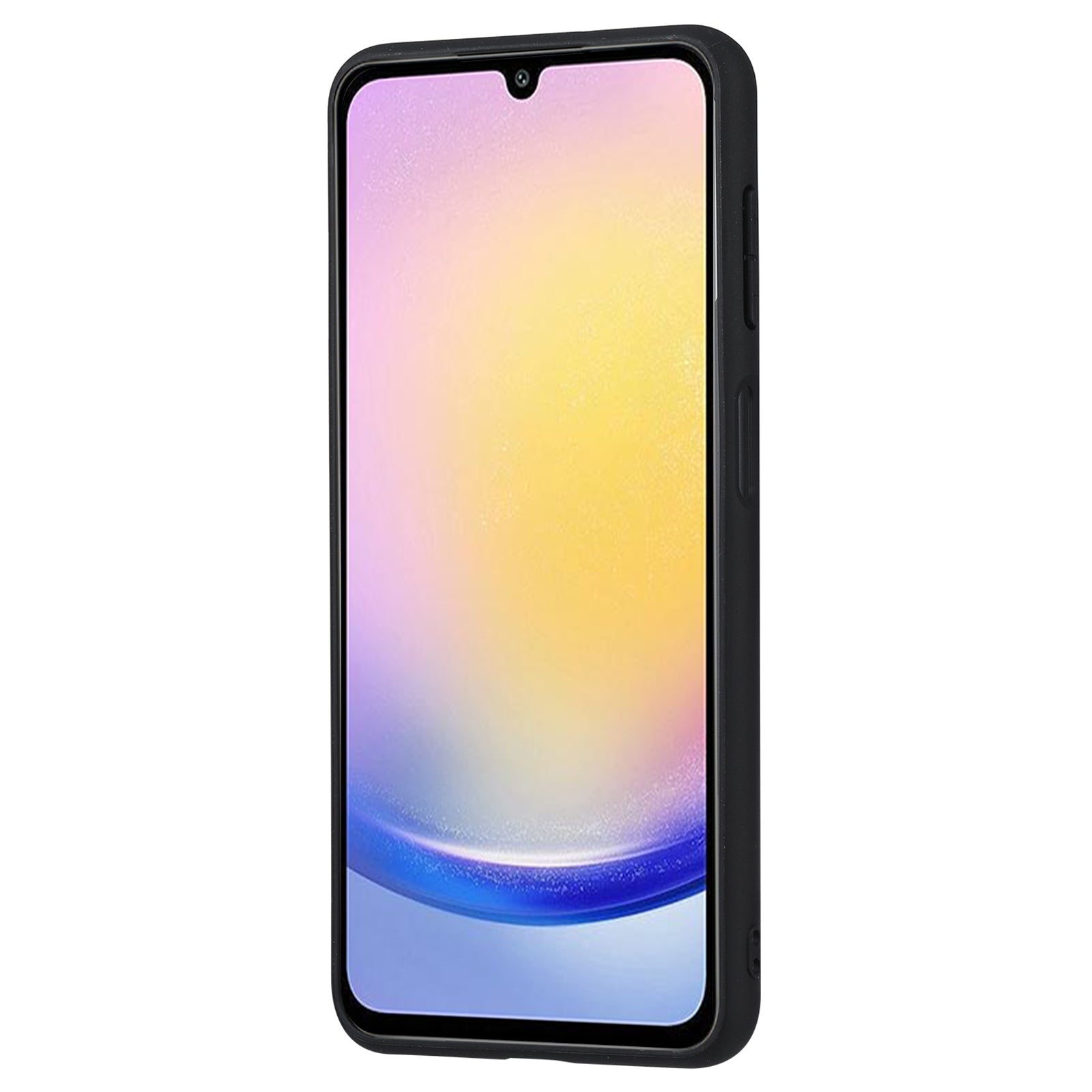 For Samsung Galaxy A25 5G (Global) (161.0 x 76.5 x 8.3mm) Case Card Holder Leather+TPU Phone Cover