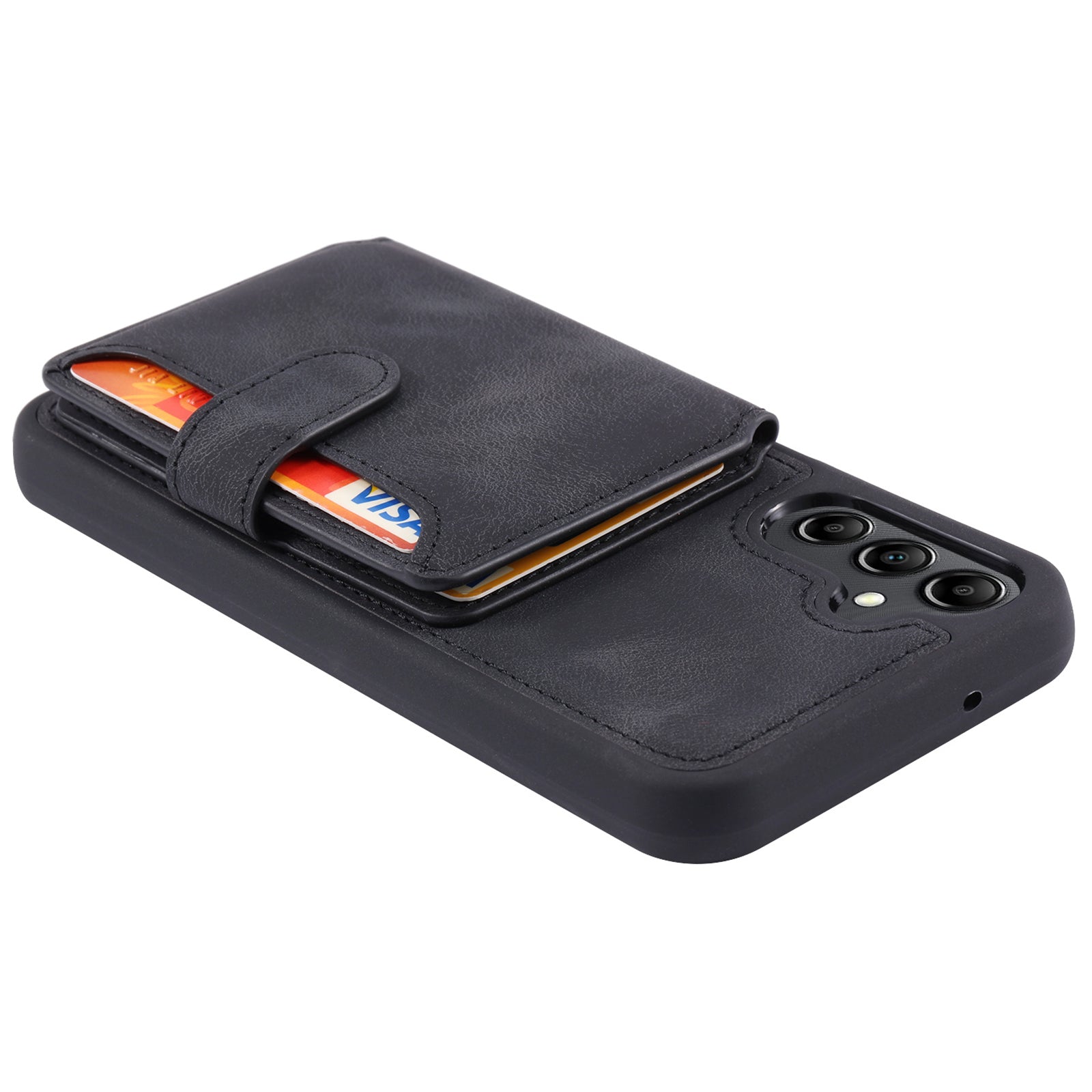 For Samsung Galaxy A55 5G Case Leather+TPU Phone Cover with RFID Blocking Wallet