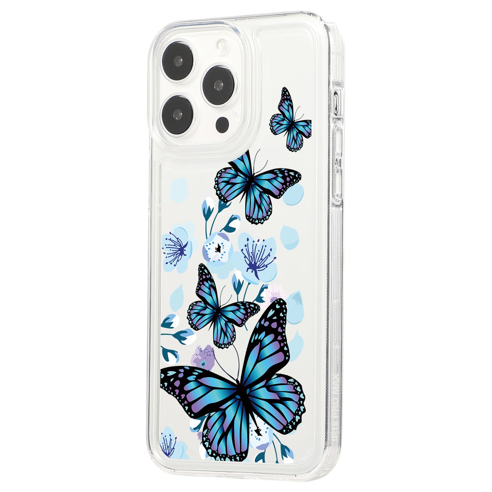 For iPhone 15 Pro Max Case Soft TPU Butterfly Pattern Printing Phone Cover