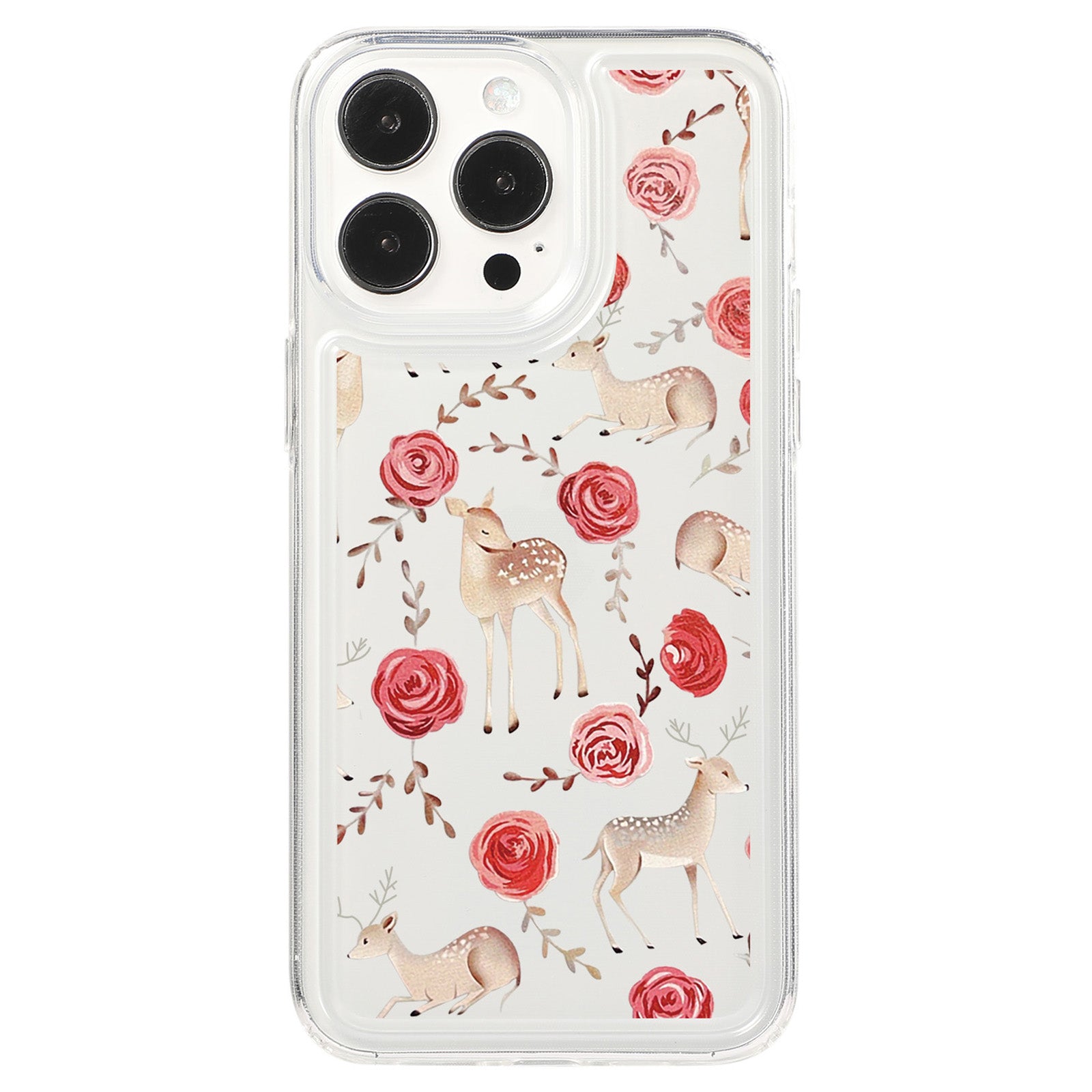 For iPhone 15 Pro Max Case Soft TPU Butterfly Pattern Printing Phone Cover