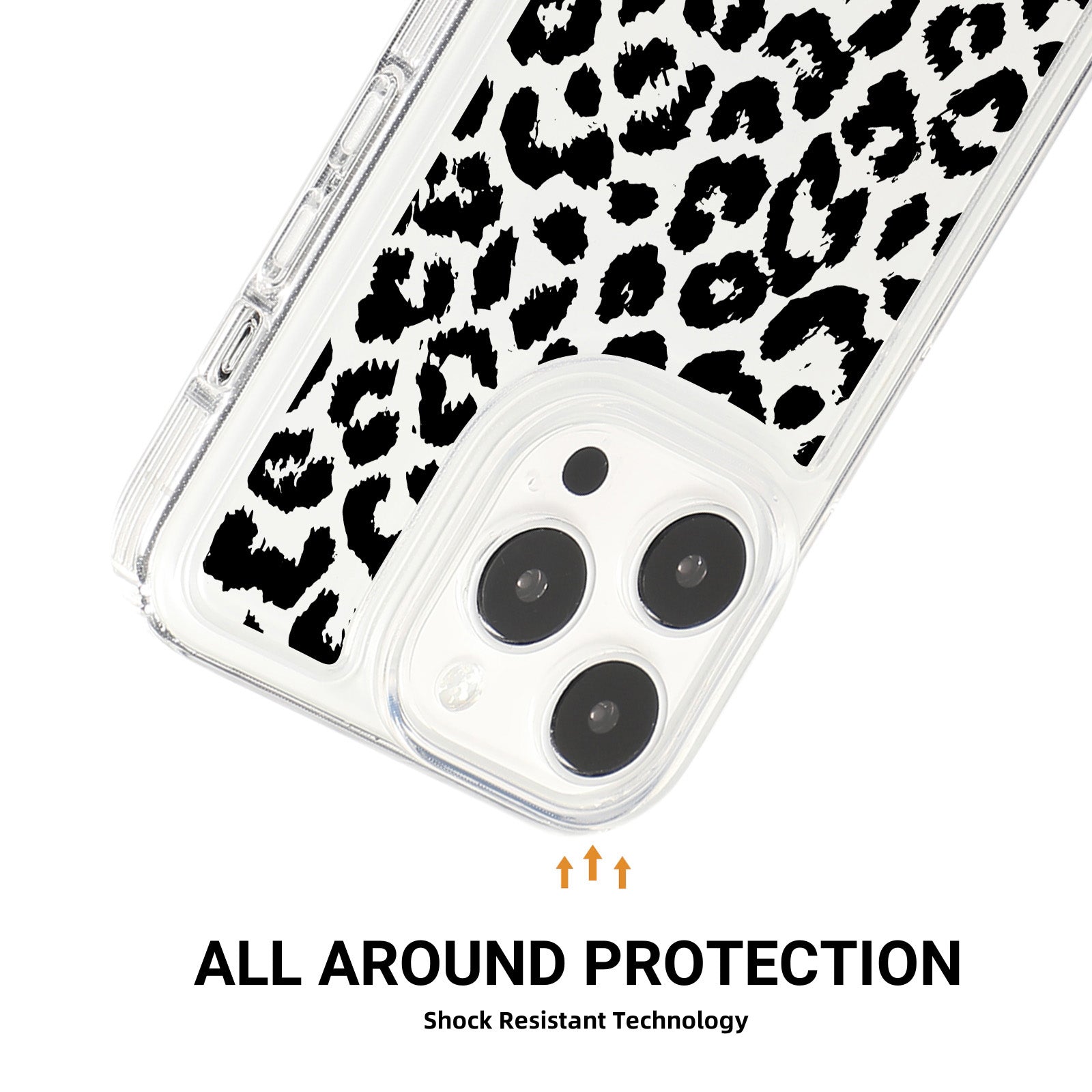 For iPhone 15 Pro TPU Case Pattern Printing Shockproof Airbag Phone Cover
