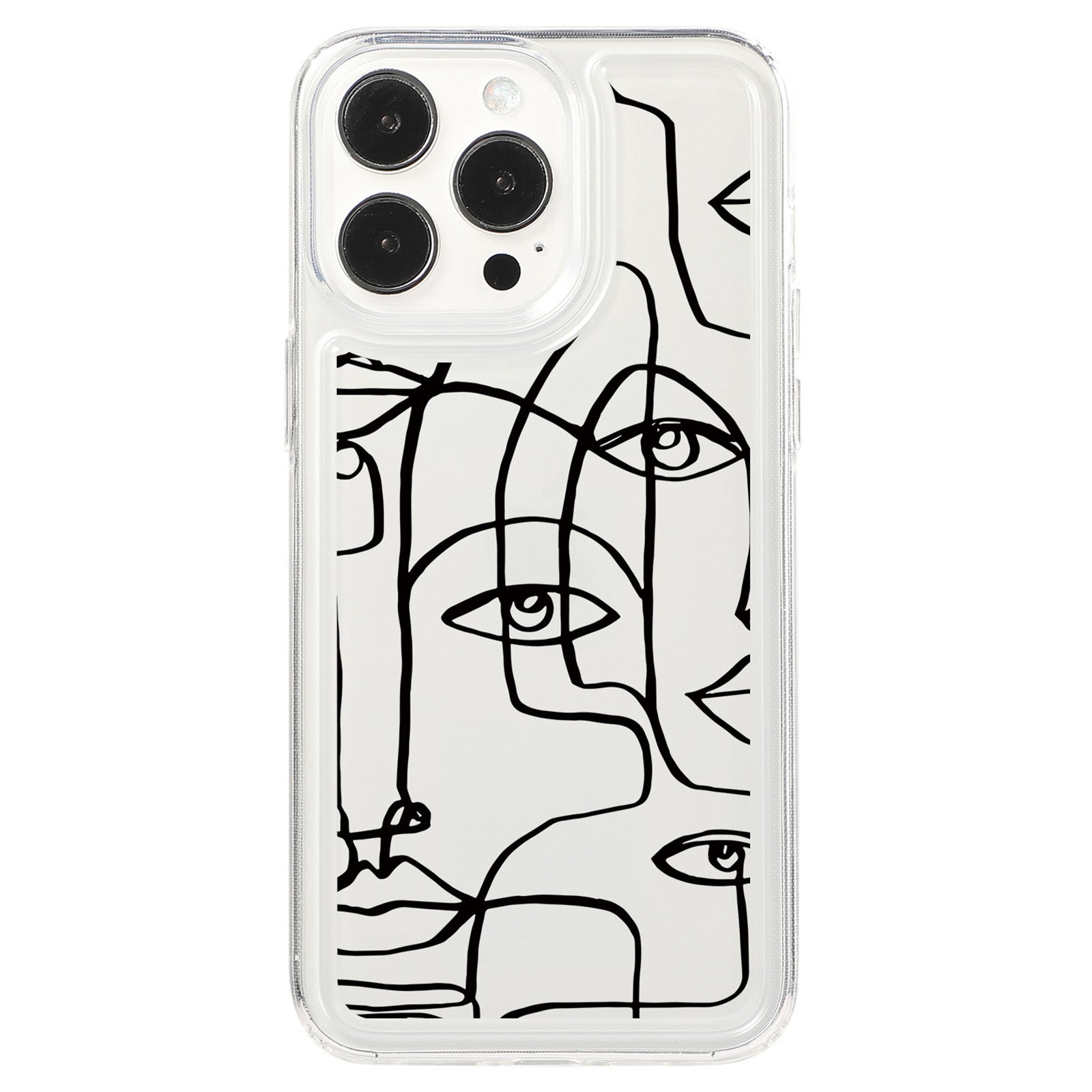 For iPhone 15 Pro Max Case TPU Airbag Anti-Drop Phone Cover Pattern Printing
