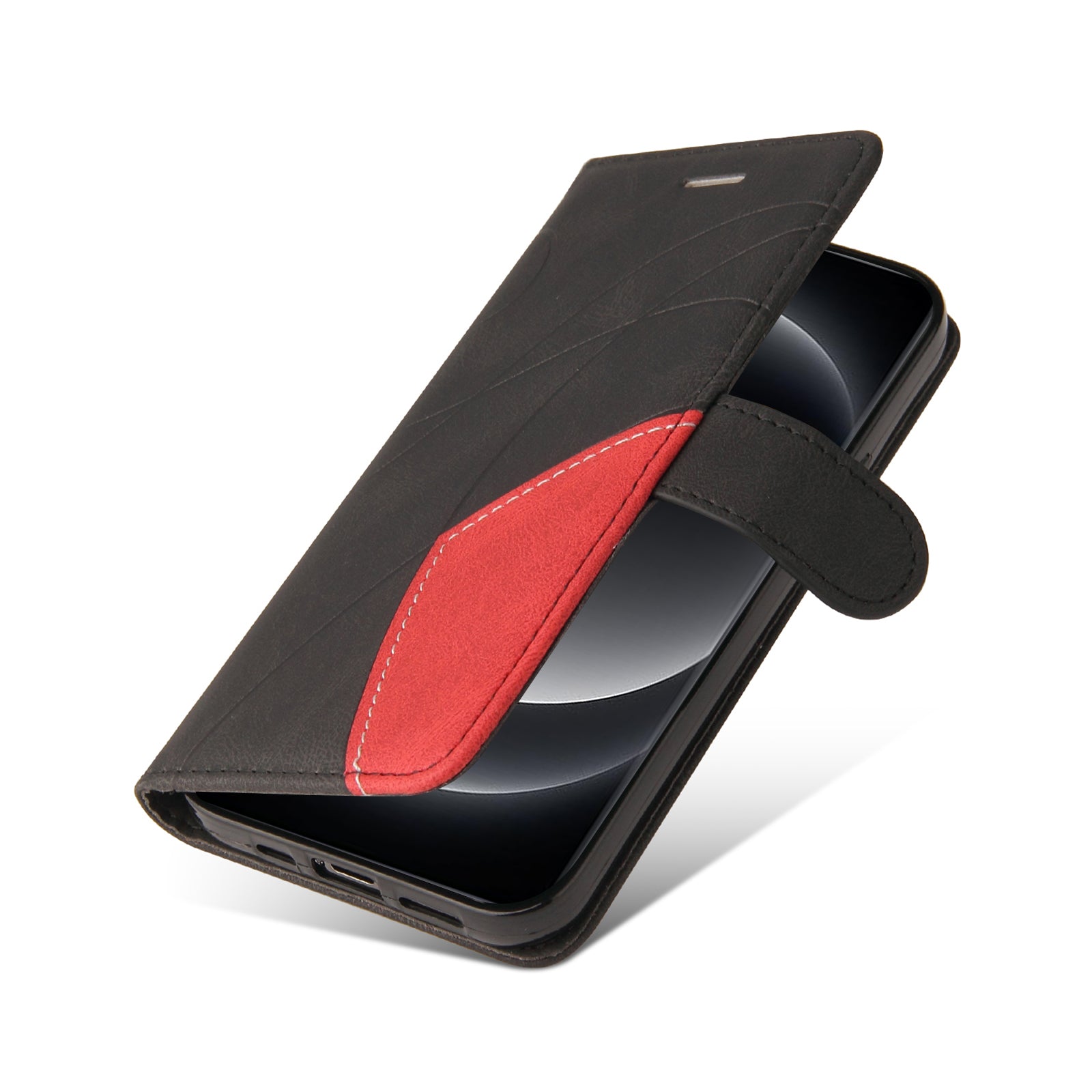 KT Leather Series-1 For Xiaomi 14 Ultra Wallet Cover Dual-Color Splicing Leather Anti-Drop Phone Case