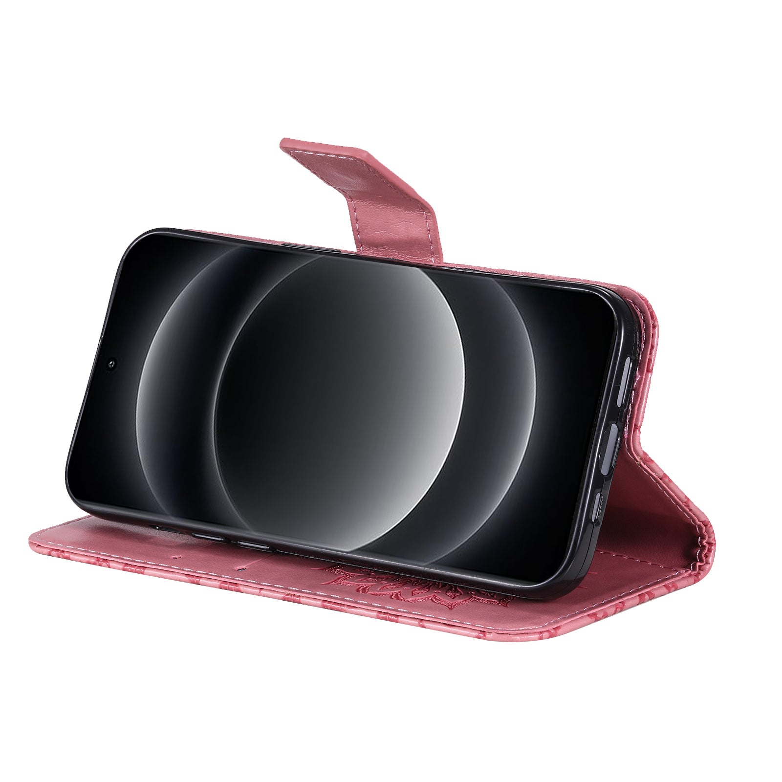 KT Imprinting Flower Series-1 For Xiaomi 14 Ultra Case Leather Wallet Phone Cover with Stand