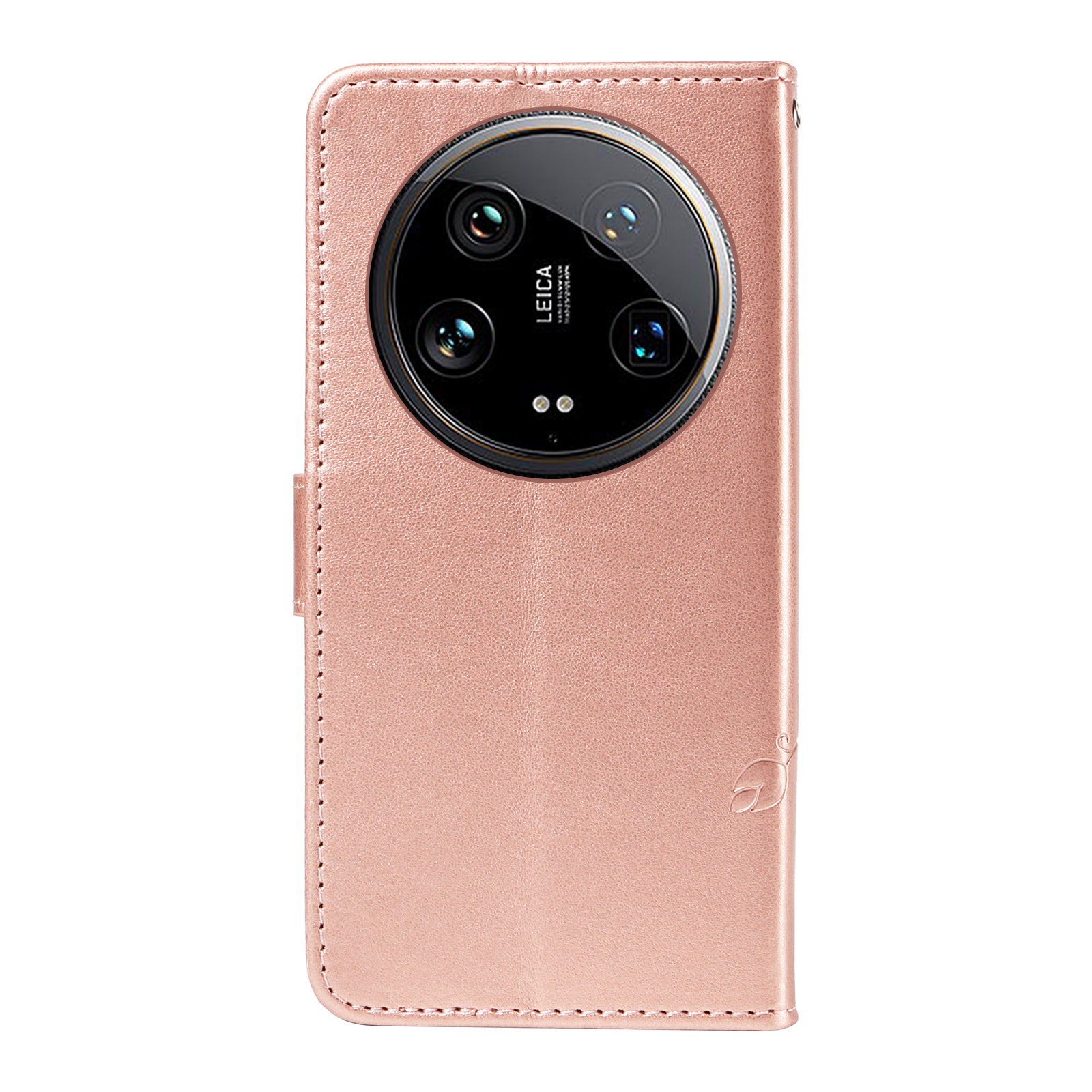 For Xiaomi 14 Ultra Leather Case Butterfly Flower Pattern Imprinted Wallet Phone Cover