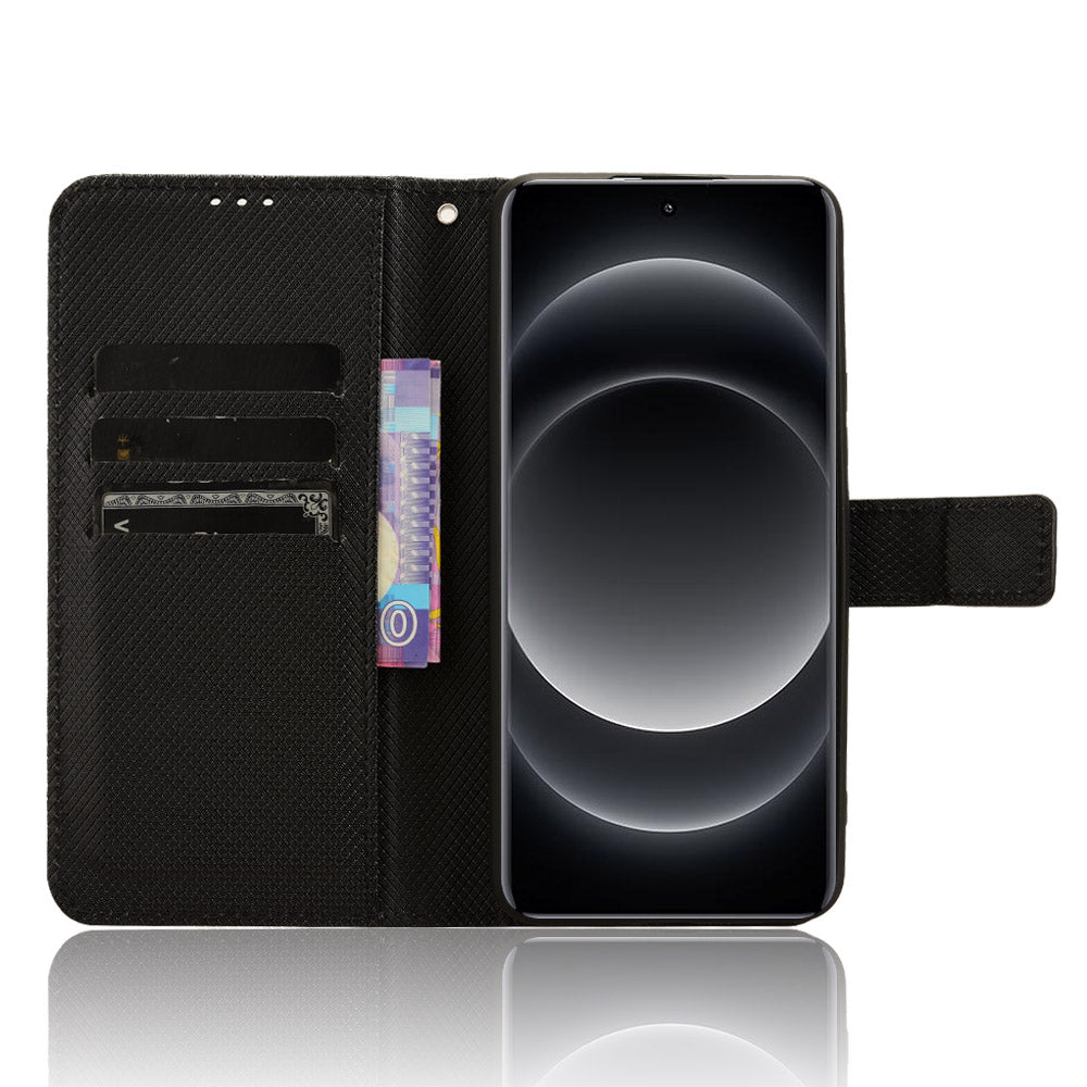 For Xiaomi 14 Ultra Case Card Holders Leather+TPU Full Protection Phone Cover