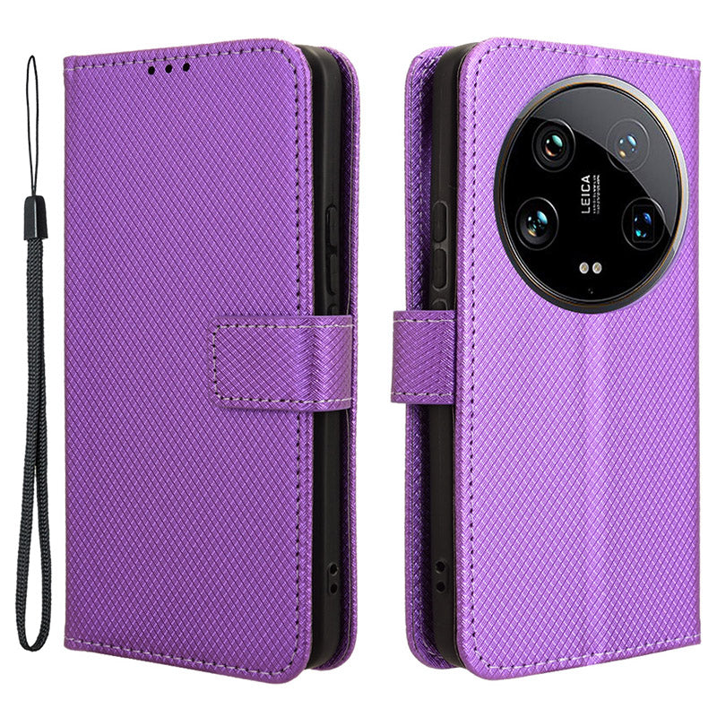 For Xiaomi 14 Ultra Case Card Holders Leather+TPU Full Protection Phone Cover