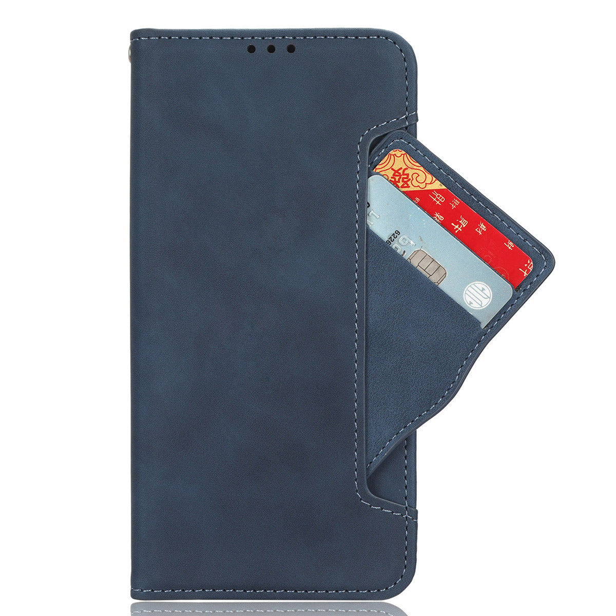 For Realme 12 Pro 5G / 12 Pro+ 5G Case PU Leather Stand Multiple Card Holders Phone Cover