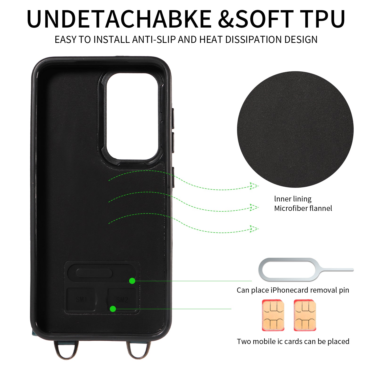 007 For Samsung Galaxy S23 Case with Ring Splicing Design Kickstand Leather Coated TPU Cover