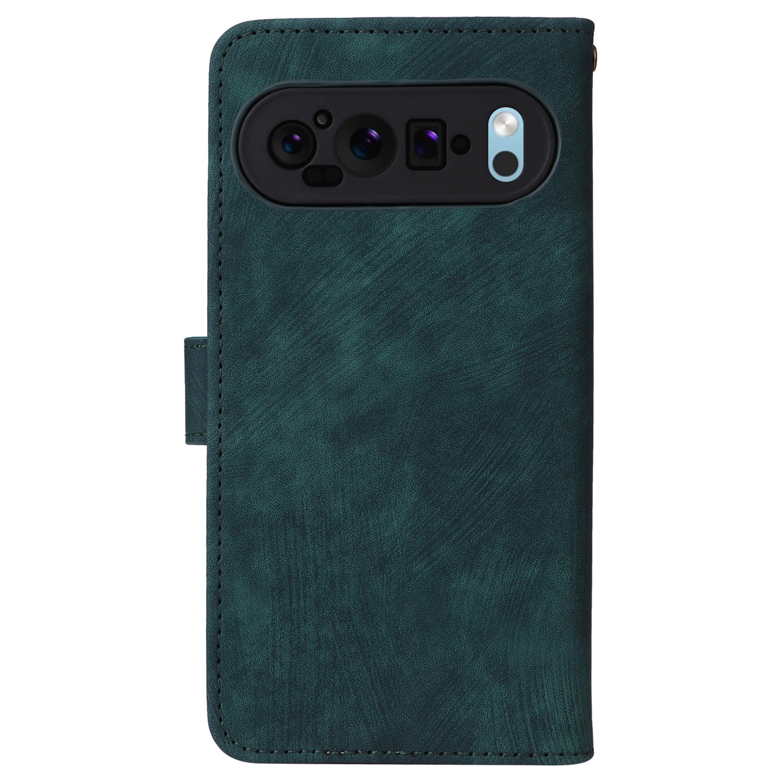 For Google Pixel 9 Leather Case RFID Blocking Wallet Phone Cover with Wrist Strap