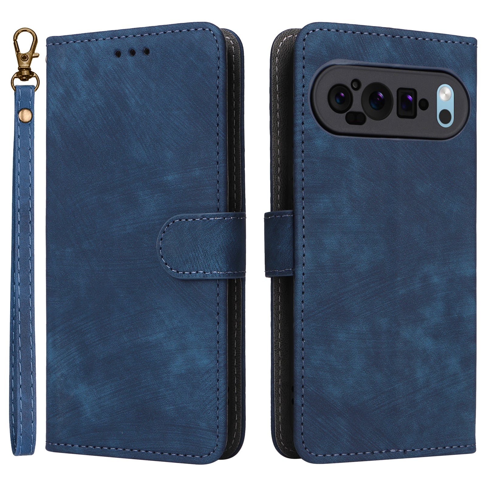 For Google Pixel 9 Pro Case RFID Blocking Wallet Flip PU Leather Cover