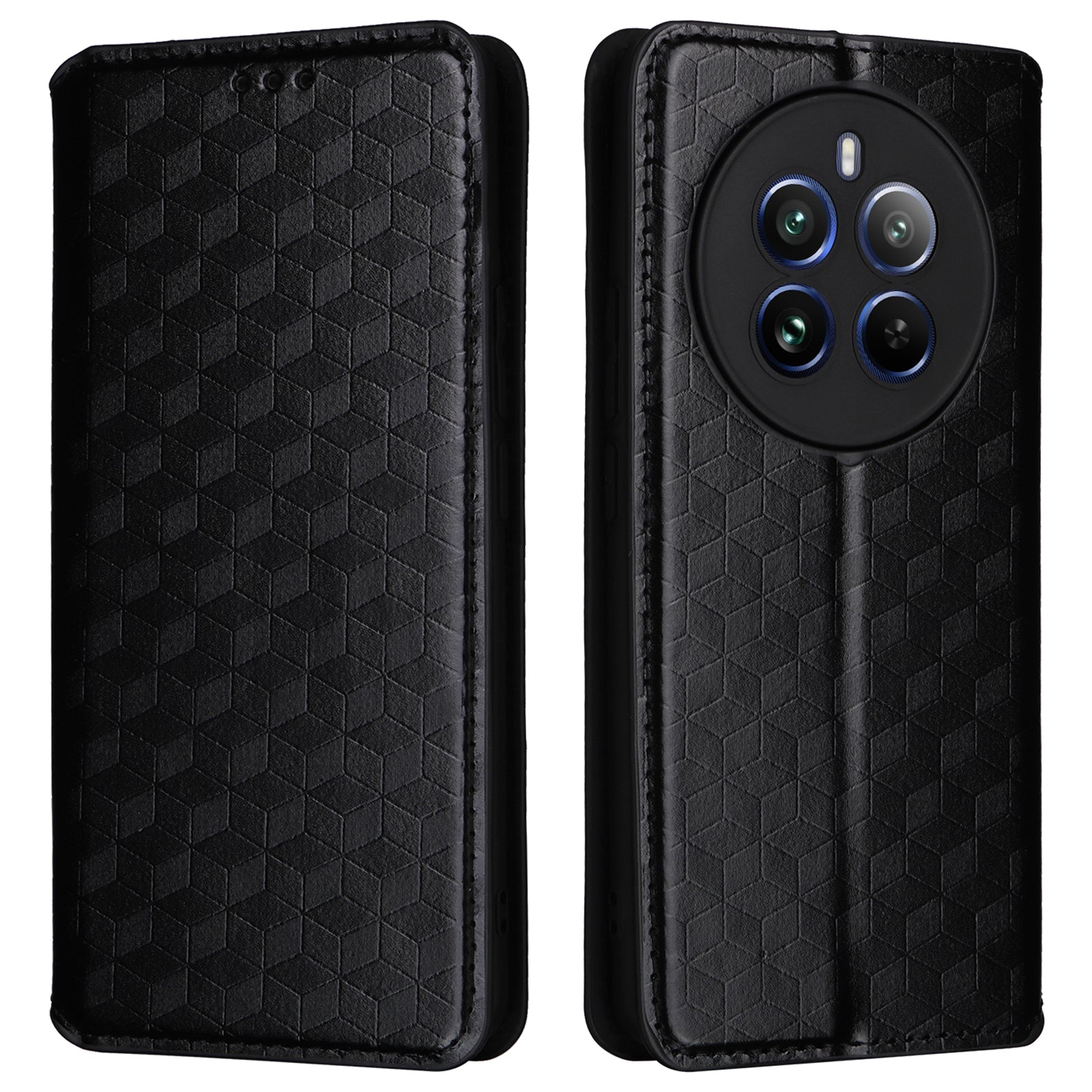 For Realme 12 Pro 5G / 12 Pro+ 5G Case Wallet Phone Leather Cover Magnetic Auto Closing