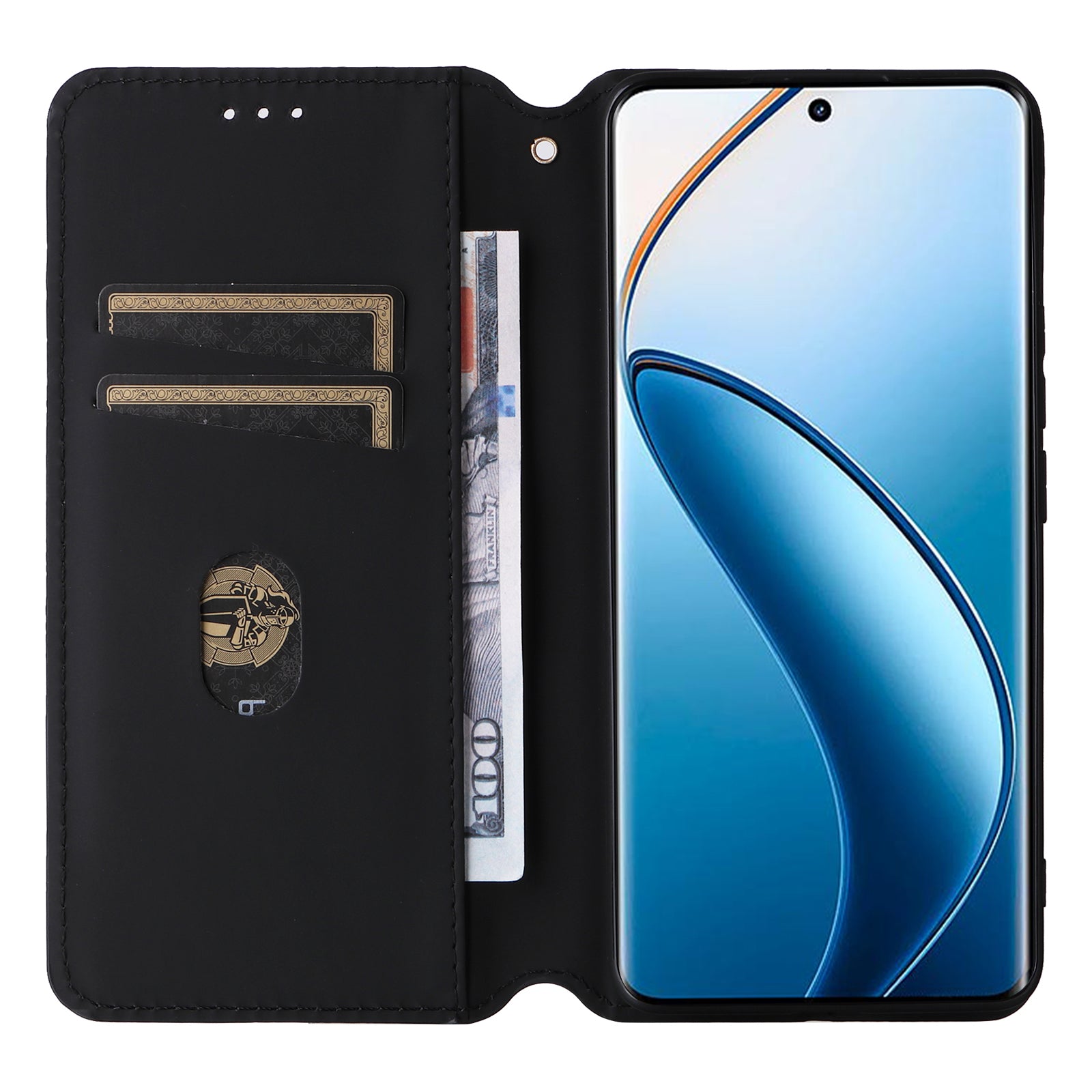 For Realme 12 Pro 5G / 12 Pro+ 5G Case Wallet Phone Leather Cover Magnetic Auto Closing
