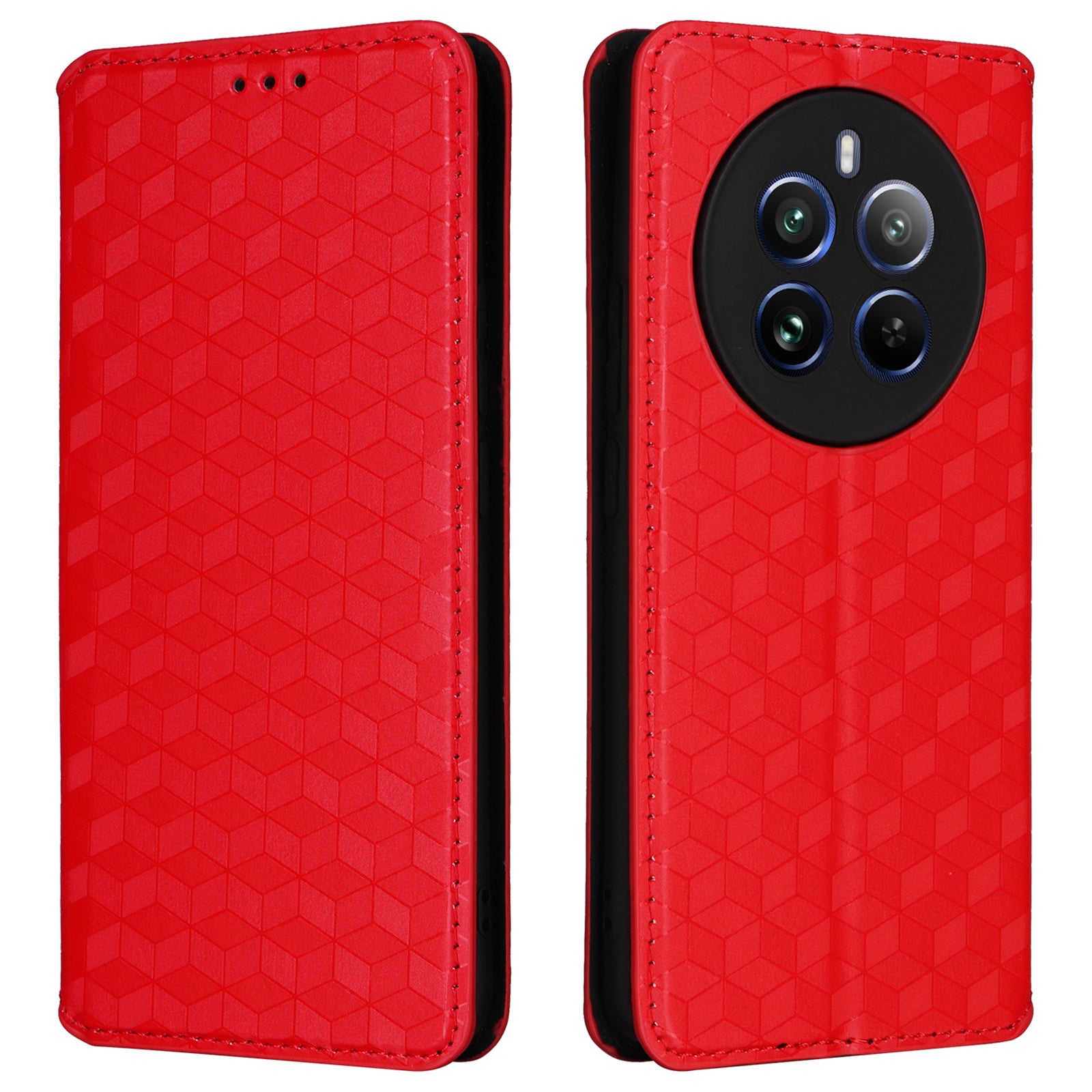 For Realme 12 Pro 5G / 12 Pro+ 5G Case Wallet Phone Leather Cover Magnetic Auto Closing