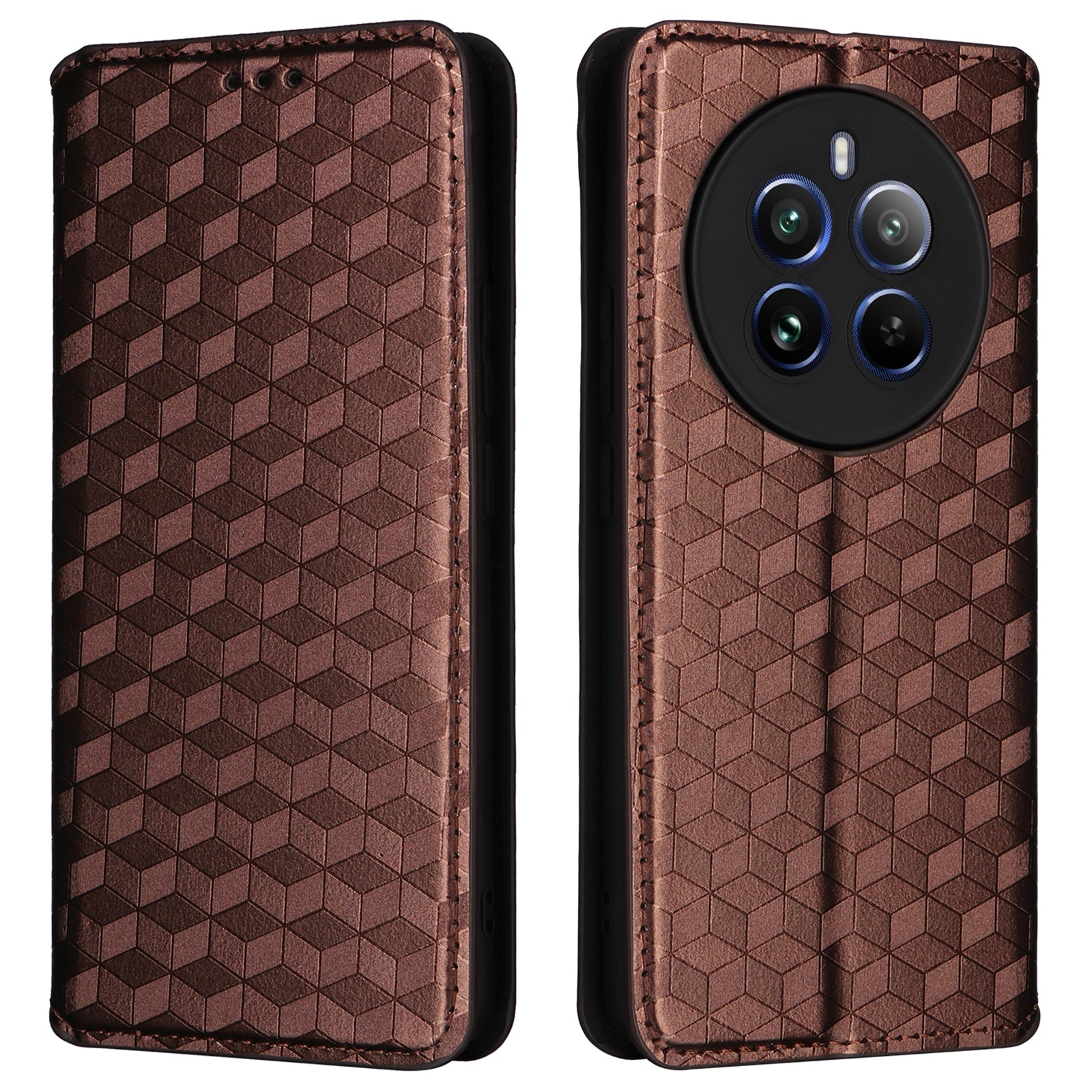 For Realme 12 Pro 5G / 12 Pro+ 5G Case Wallet Phone Leather Cover Magnetic Auto Closing