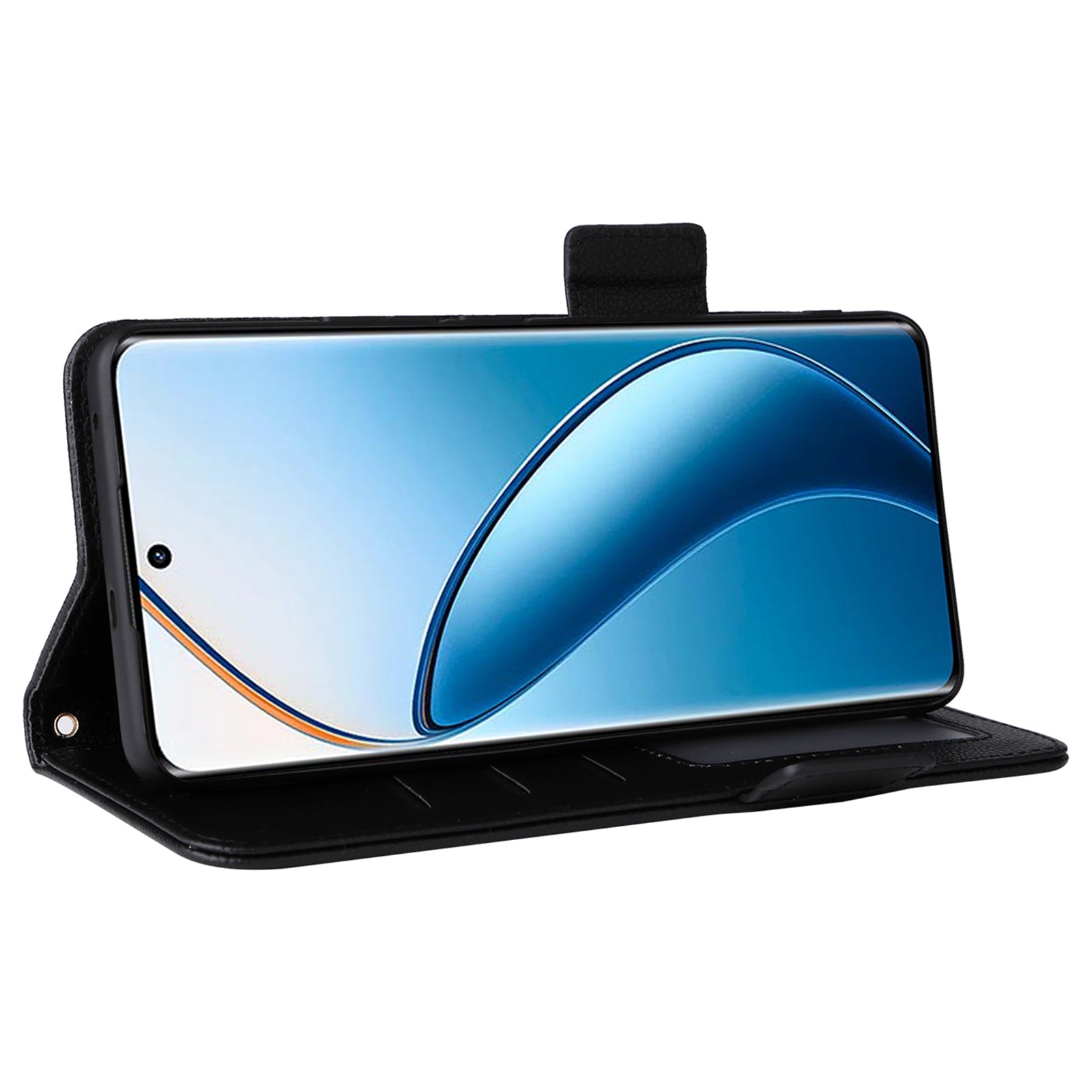 For Realme 12 Pro 5G / 12 Pro+ 5G Wallet Case Side Magnetic Clasp Phone Leather Cover