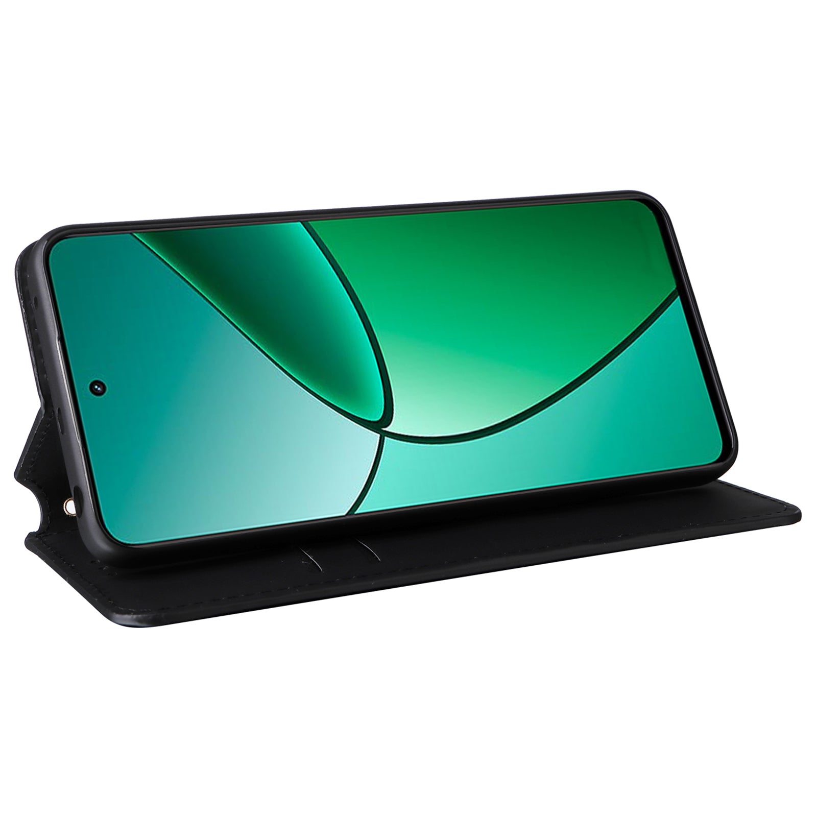 For Realme 12+ 5G / Narzo 70 Pro 5G Leather Case Magnetic Closing Rhombus Wallet Phone Cover