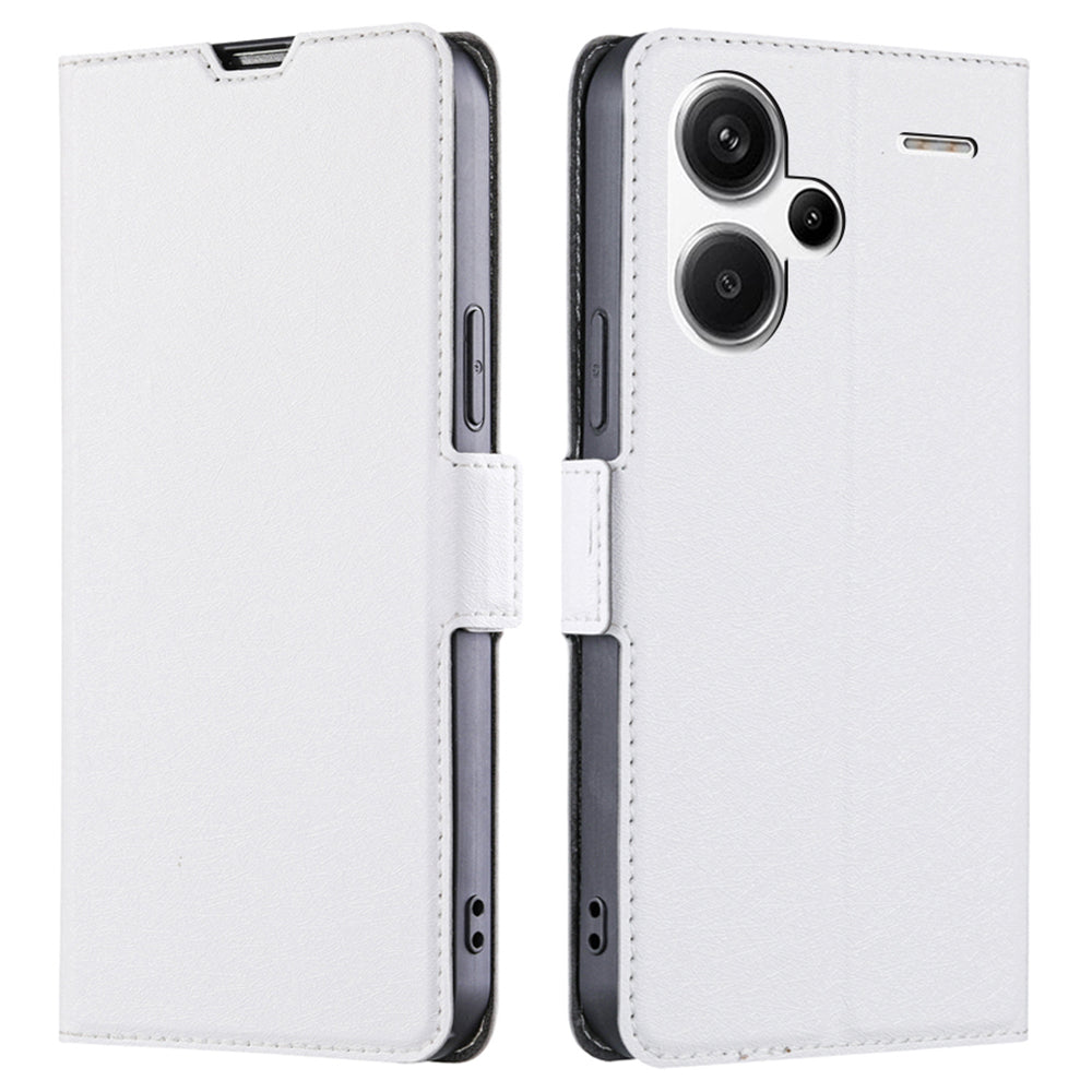 For Xiaomi Redmi Note 13 Pro+ 5G Case Protective TPU Inner Shell PU Leather Phone Cover