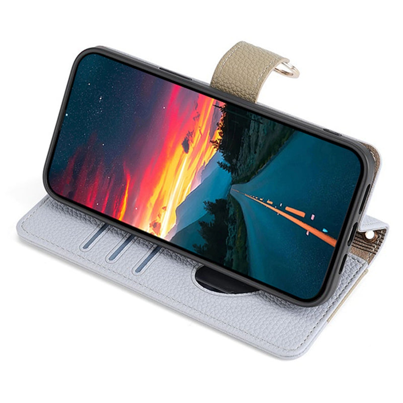 For Huawei nova 12 5G Case with Makeup Mirror PU Leather Zipper Pocket Phone Cover