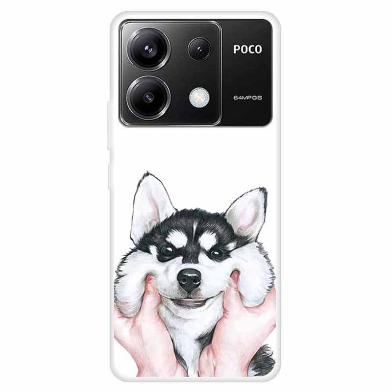 For Xiaomi Redmi Note 13 Pro 5G / Poco X6 5G TPU Phone Case Pattern Printing Back Cover
