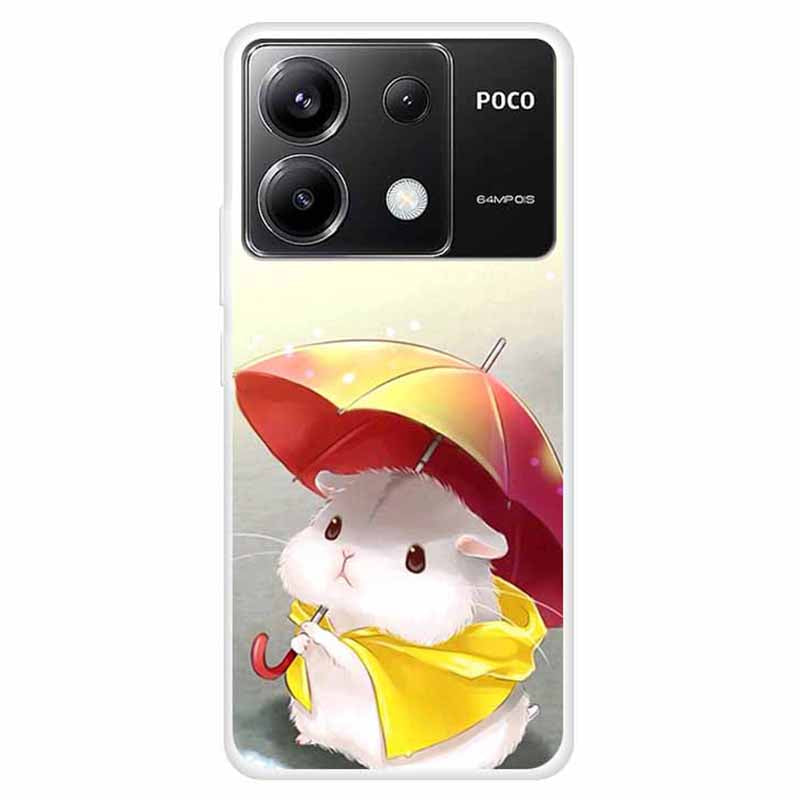 For Xiaomi Redmi Note 13 Pro 5G / Poco X6 5G TPU Phone Case Pattern Printing Back Cover
