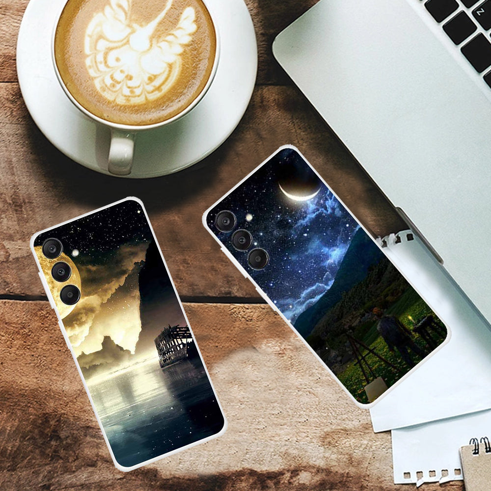 For Samsung Galaxy A25 5G (Global) (161.0 x 76.5 x 8.3mm) Case TPU Phone Cover Pattern Print