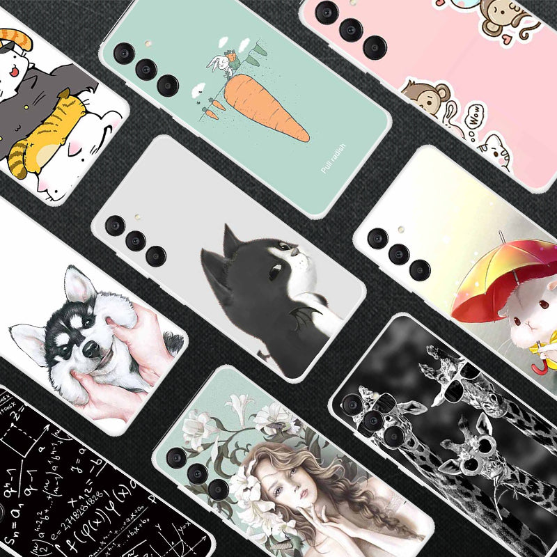 For Samsung Galaxy A25 5G (Global) (161.0 x 76.5 x 8.3mm) Case TPU Phone Cover Pattern Print