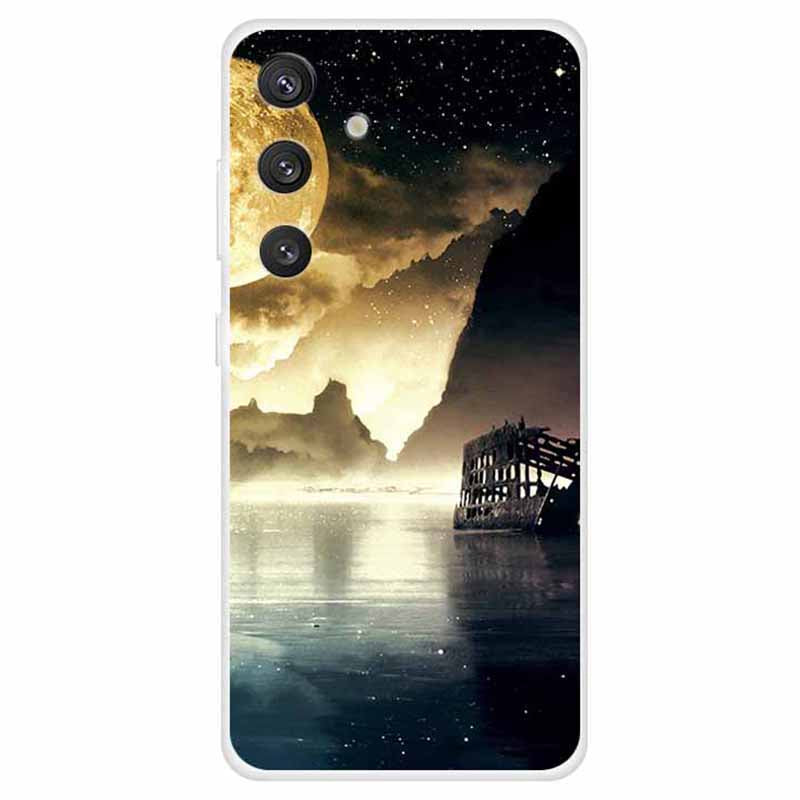 For Samsung Galaxy S24+ Case Pattern Printing Mobile Phone TPU Cover