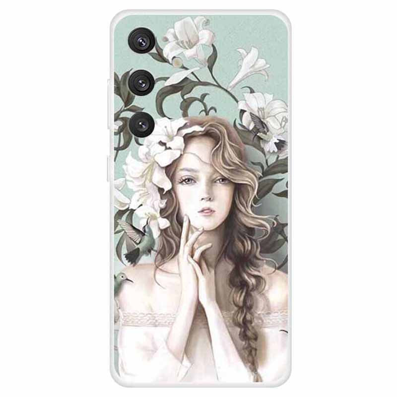 For Samsung Galaxy S24+ Case Pattern Printing Mobile Phone TPU Cover
